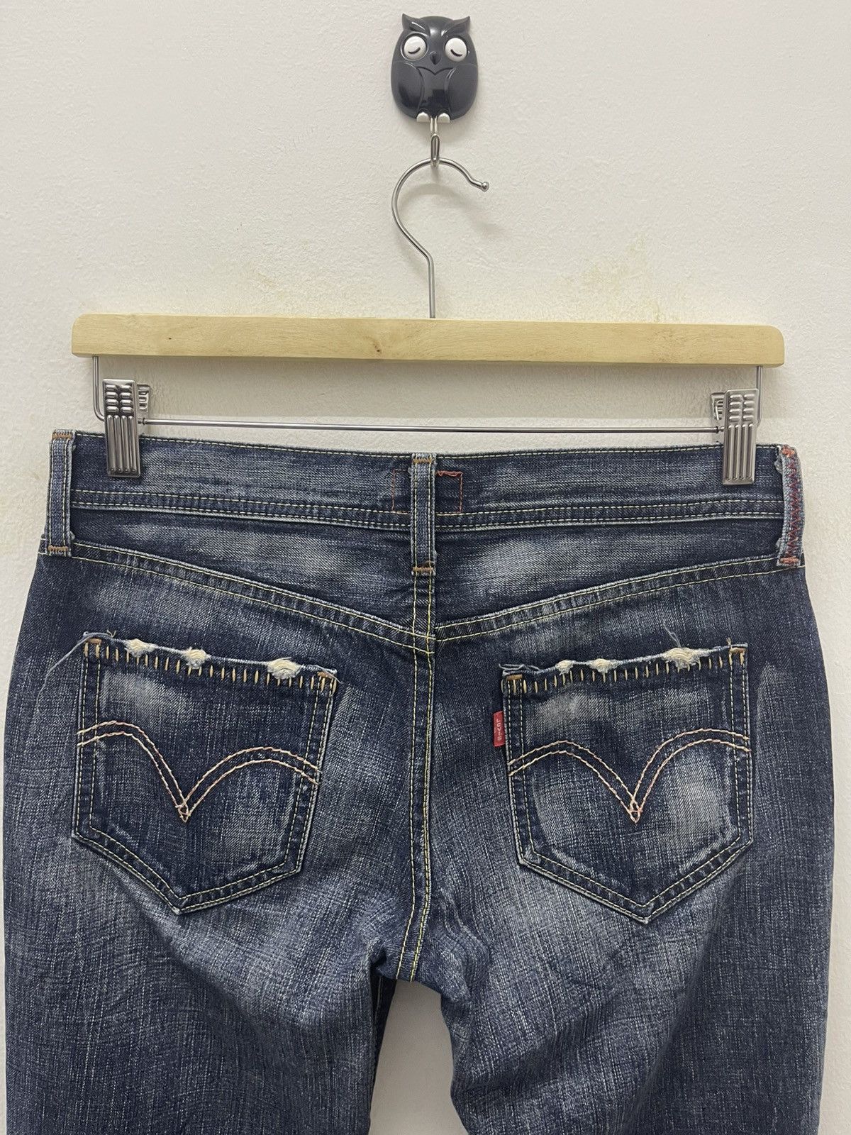 Levi's Vintage Clothing Rare Vintagr LEVIS Redloop Flare Bootcut Japan LVC Size US 28 / EU 44 - 15 Thumbnail