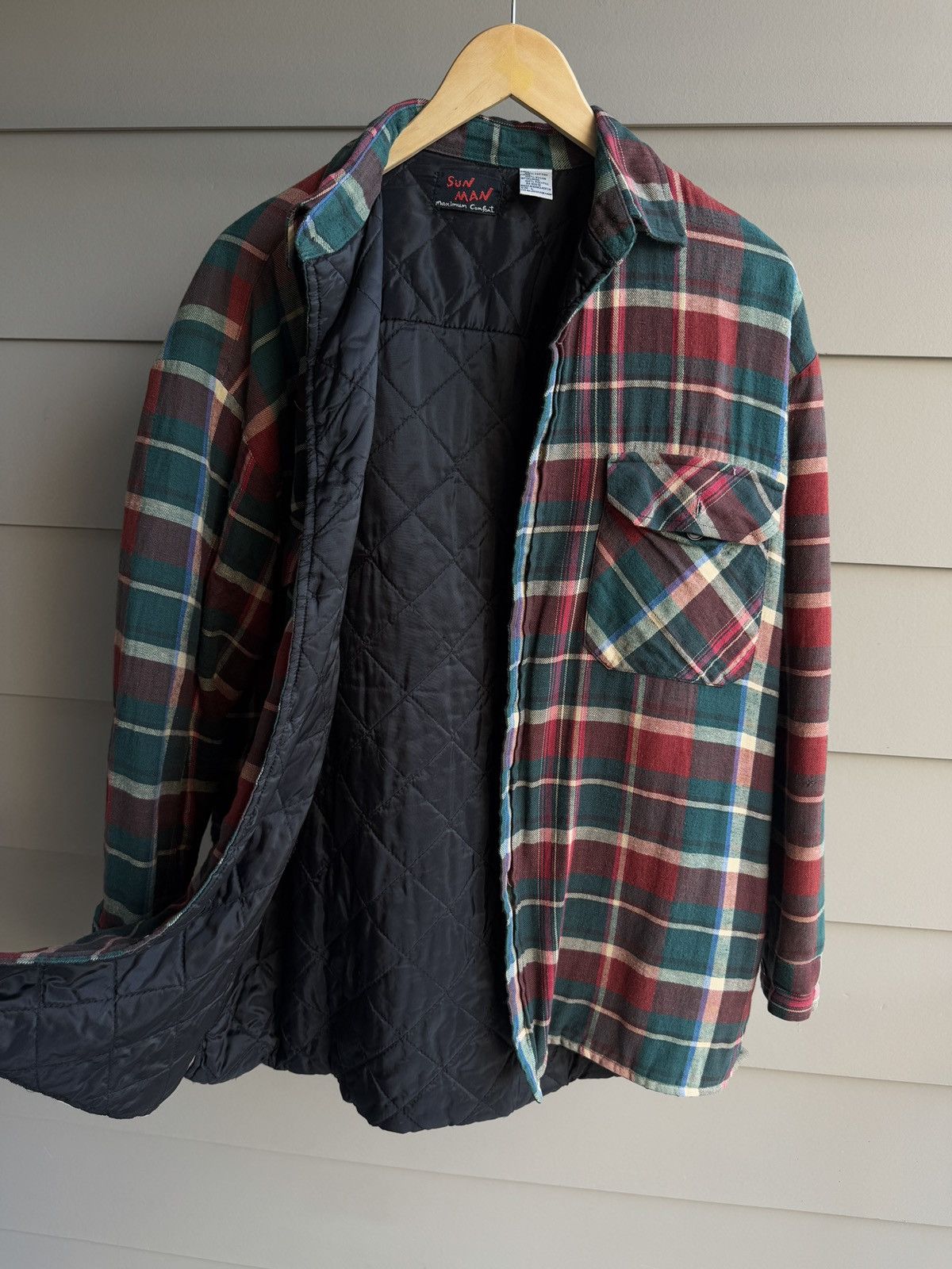 Japanese Brand Vintage 90s Y2K Plaid Flannel Shirt Streetwear Grunge Size US L / EU 52-54 / 3 - 2 Thumbnail