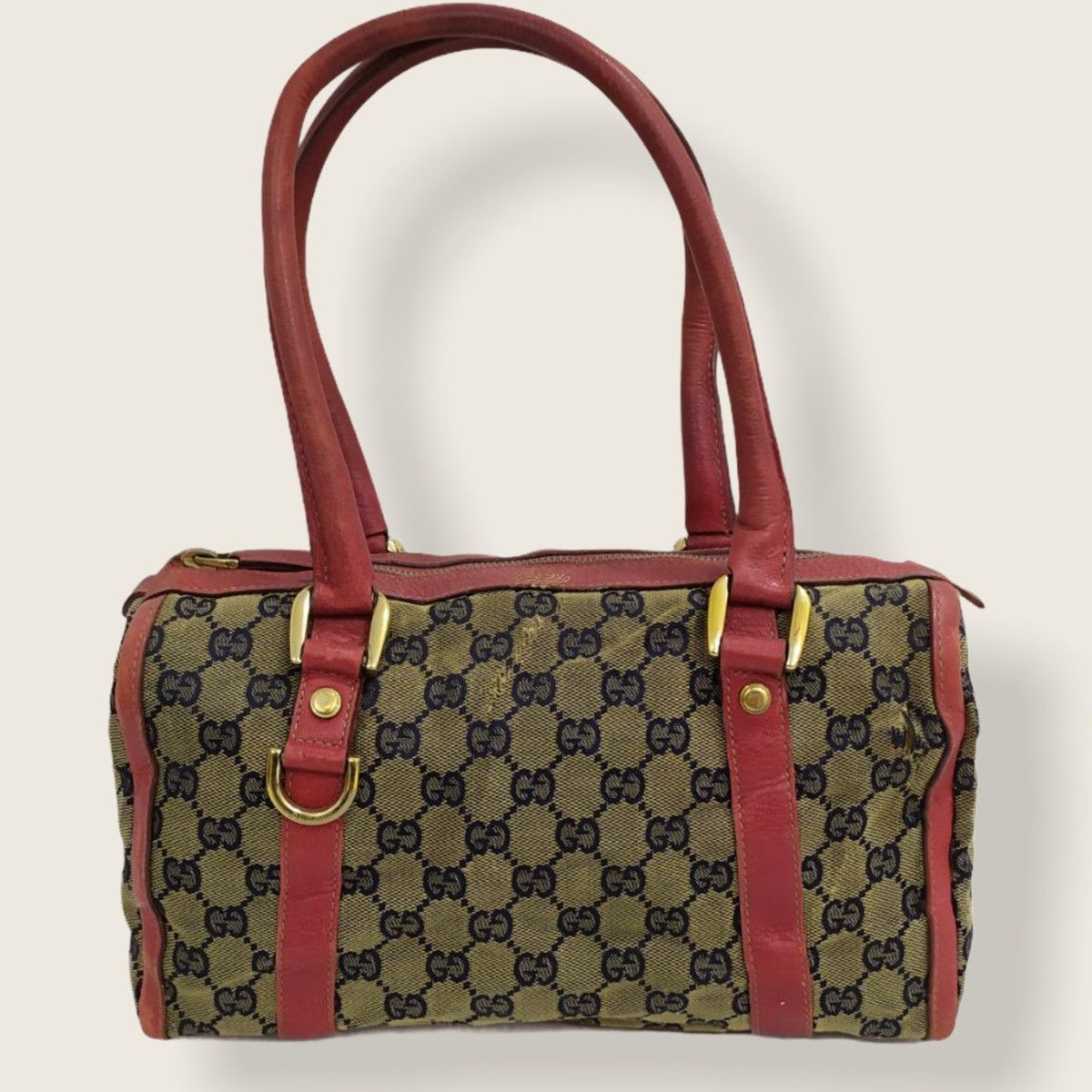 Gucci ‼️LASTDROP‼️ AUTHENTIC GUCCI GG CANVAS MINI BOSTON BAG Size ONE SIZE - 1 Thumbnail