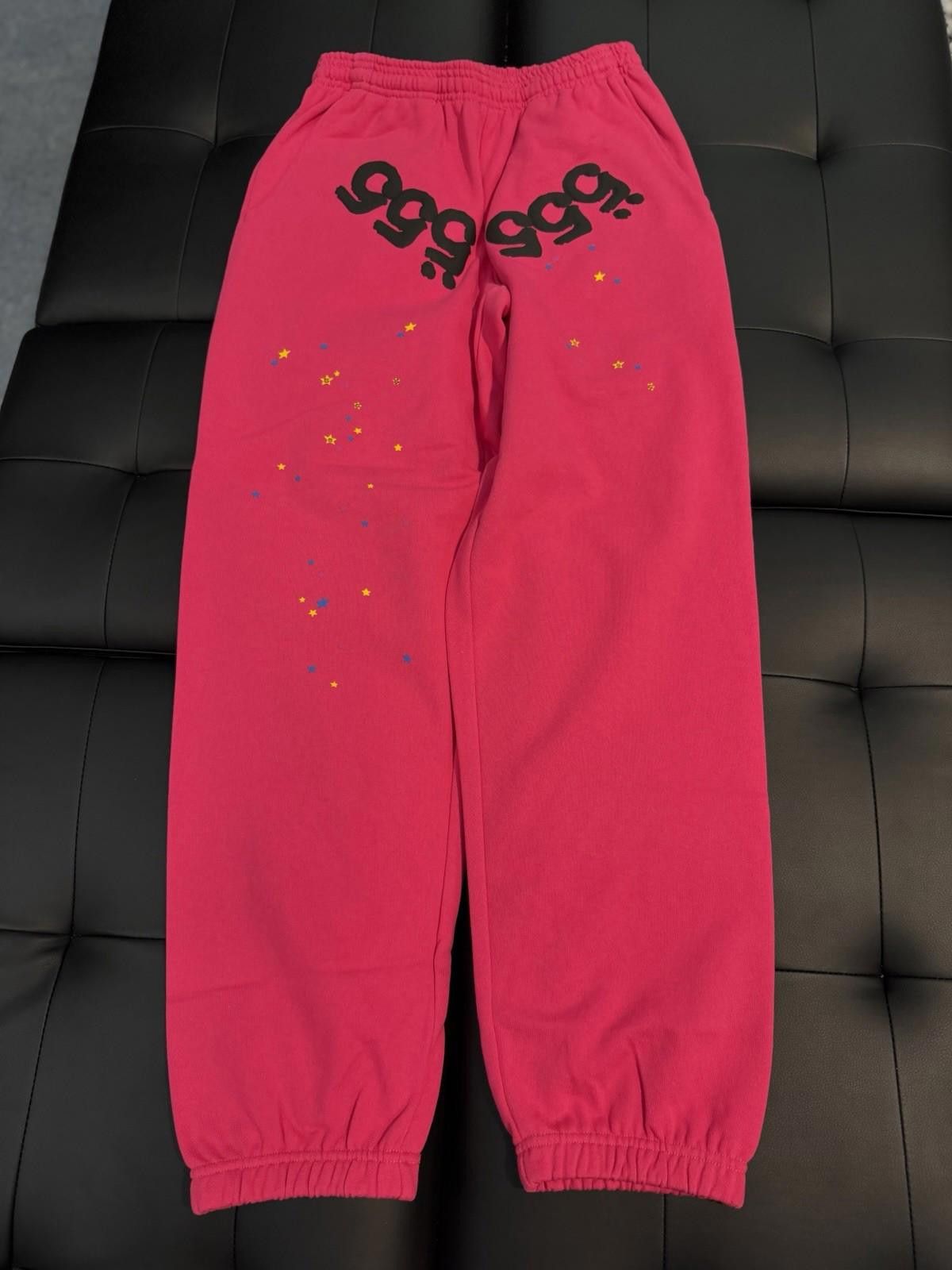 Sp5der Size XS - Sp5der Worldwide Pink Sweatpants Spider Size US 28 / EU 44 - 1 Thumbnail