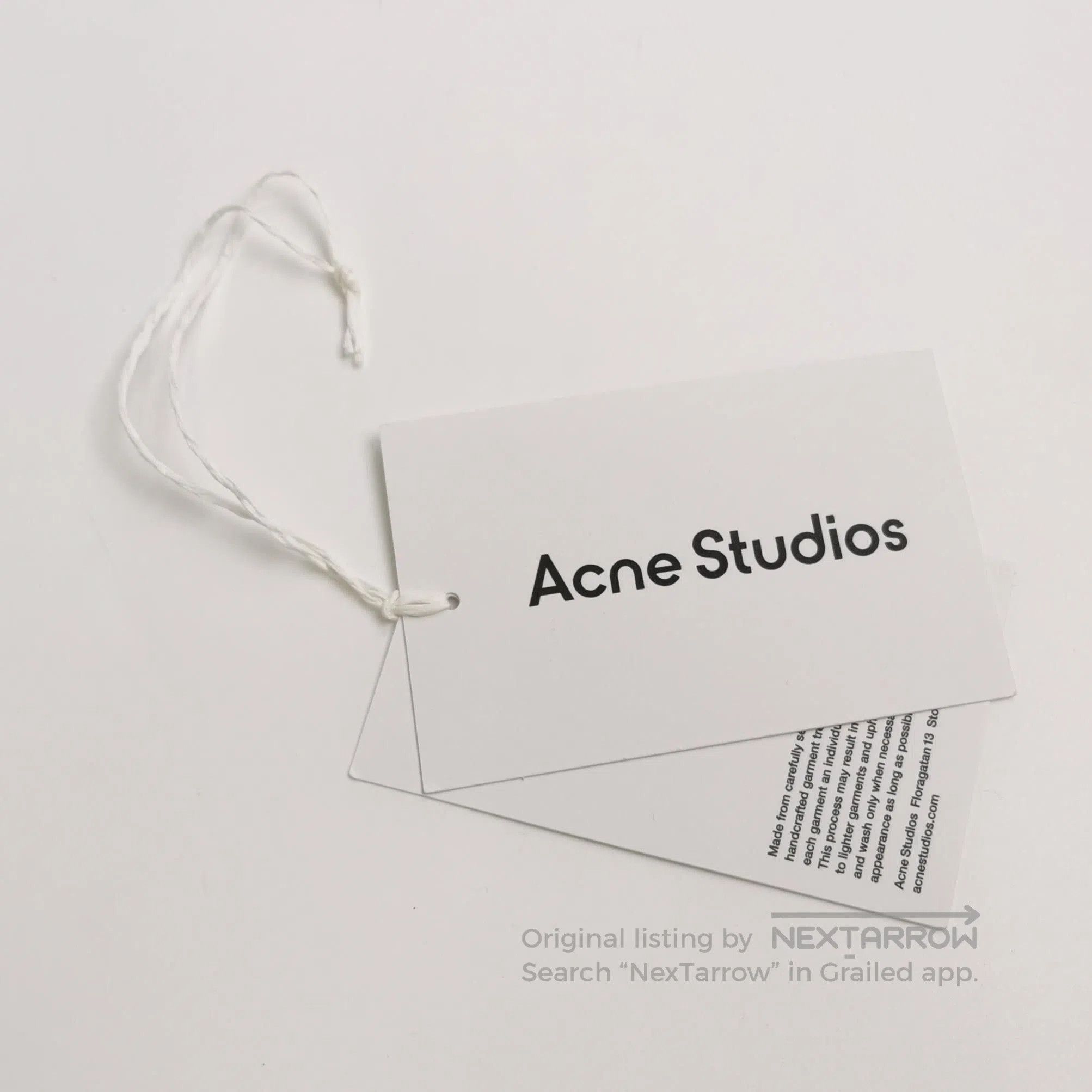 Acne Studios S Cotton Tie-Dye Crew Neck T-Shirt.