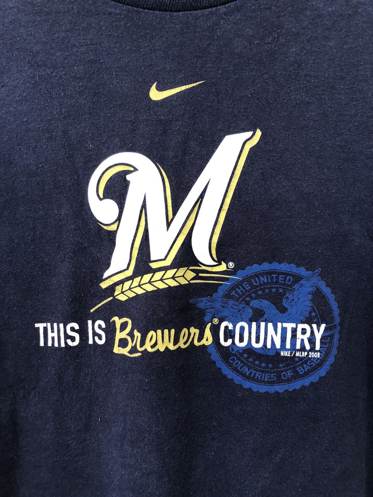 MLB Nike MLB Milwaukee Tshirt Size US L / EU 52-54 / 3 - 7 Thumbnail
