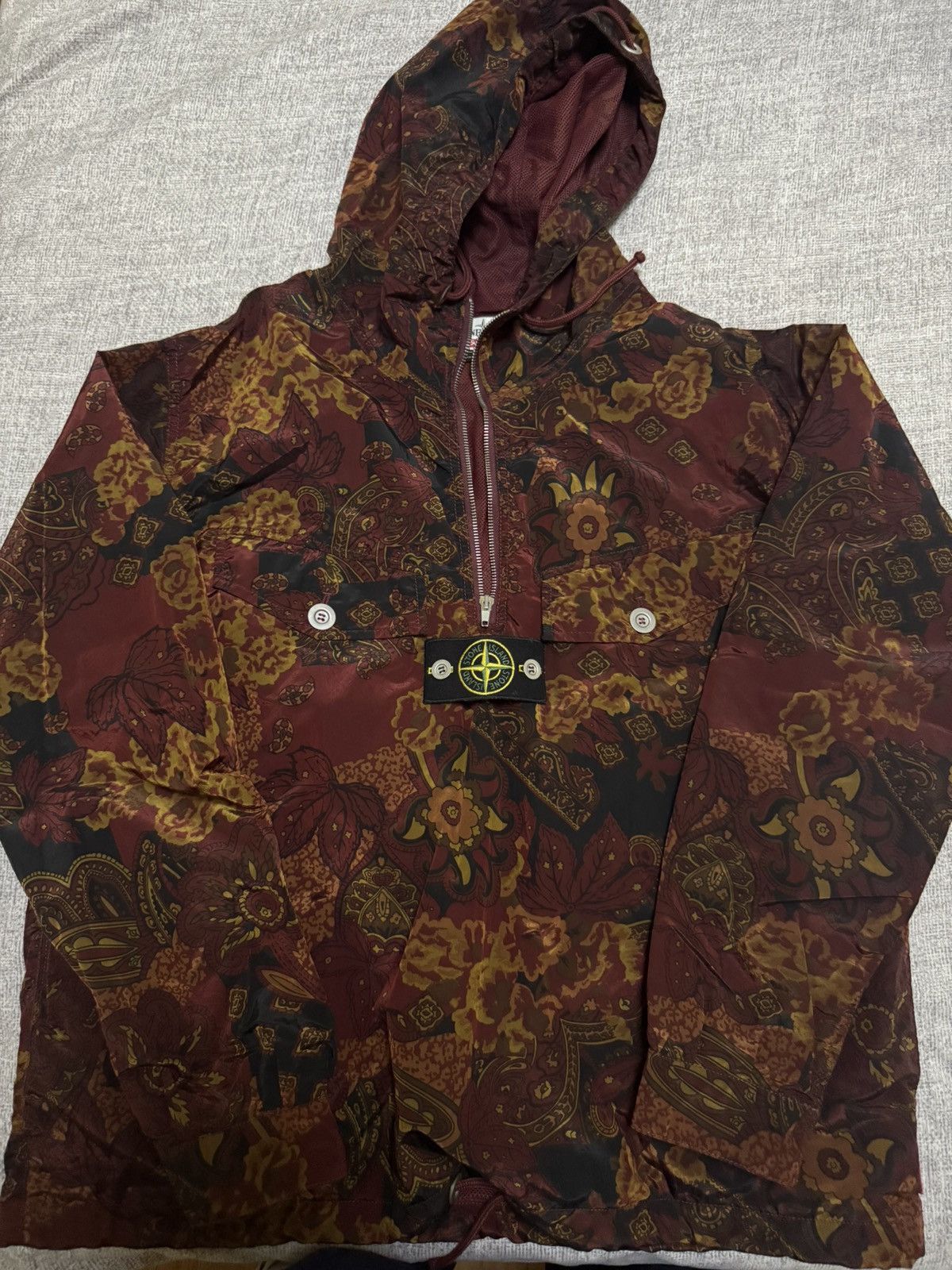 Supreme stone island 15 bandana anroak jacket