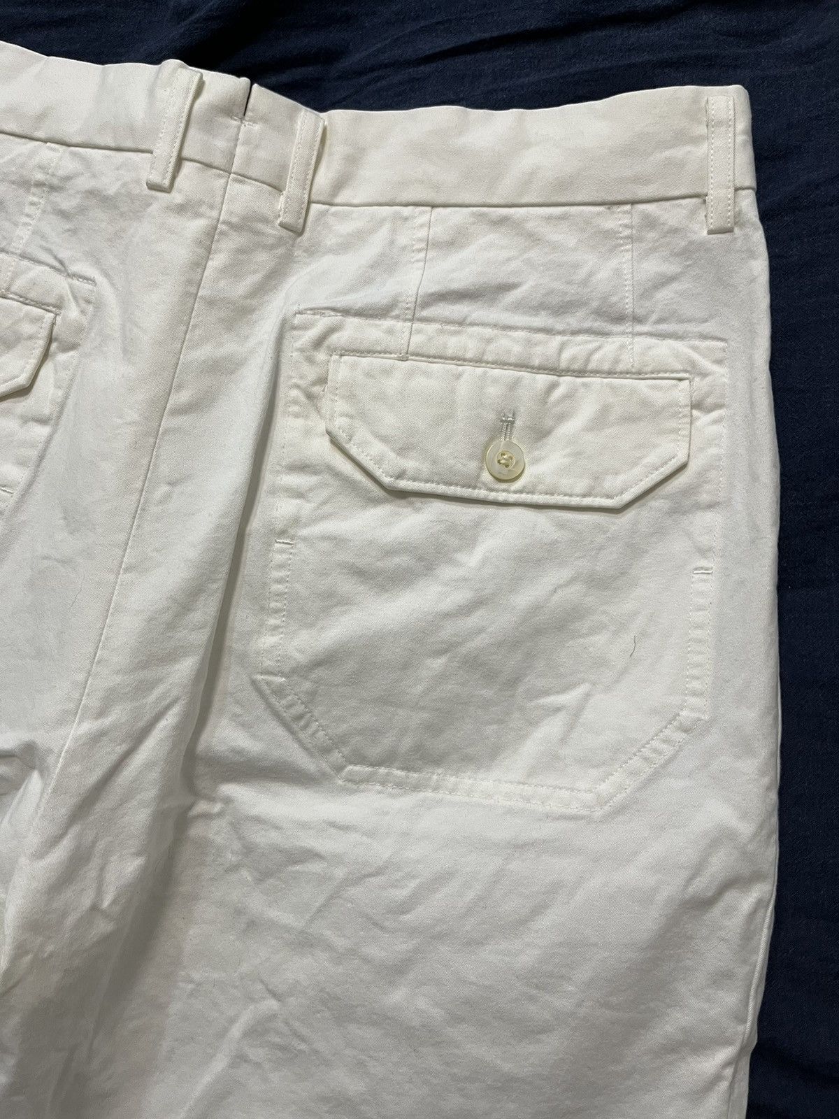 Junya Watanabe Comme des garçons junya watanabe man white shorts Size US 31 - 3 Thumbnail