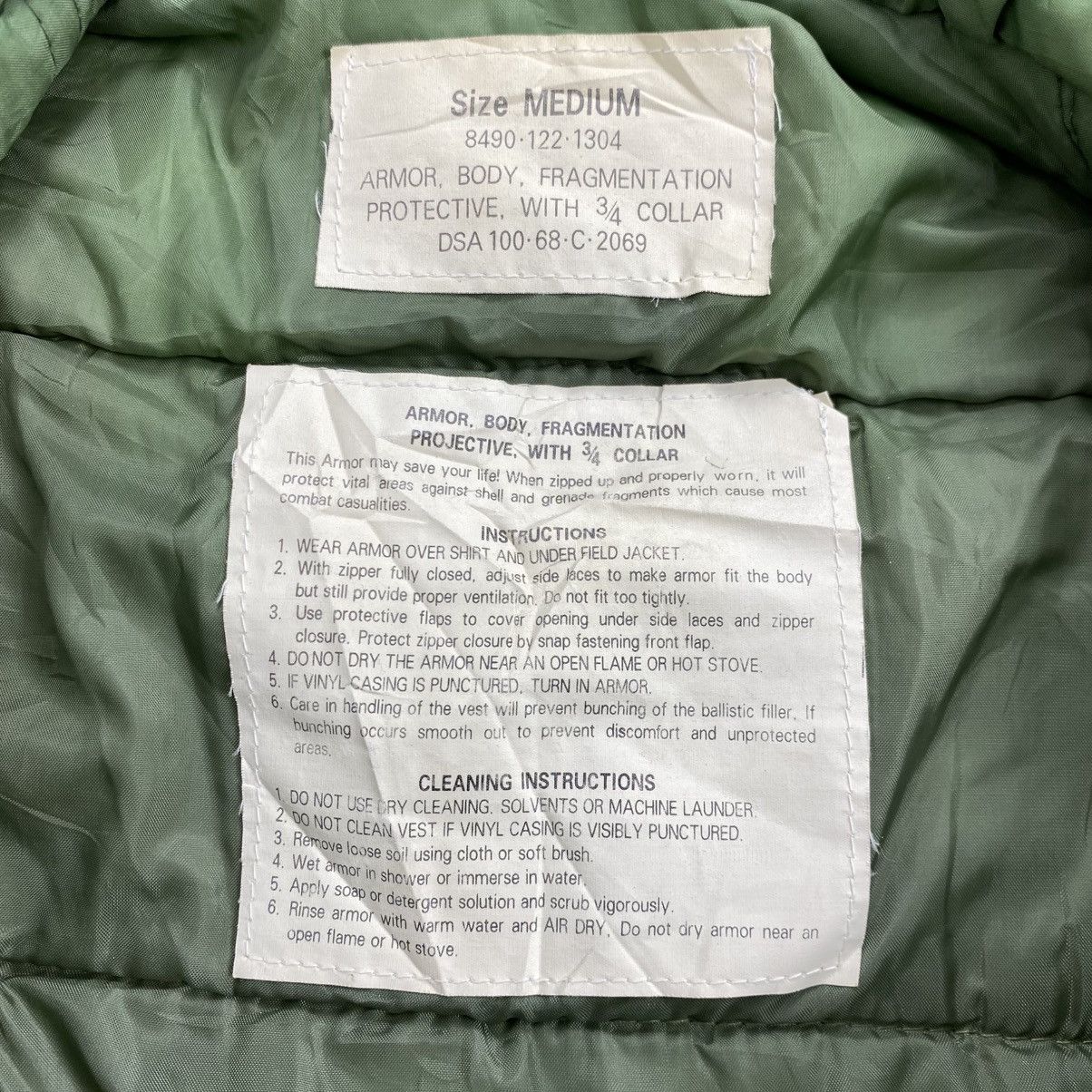 Vintage 1960 Repro Military M-69 Armor Body Tactical Utility Vest Size US M / EU 48-50 / 2 - 6 Thumbnail