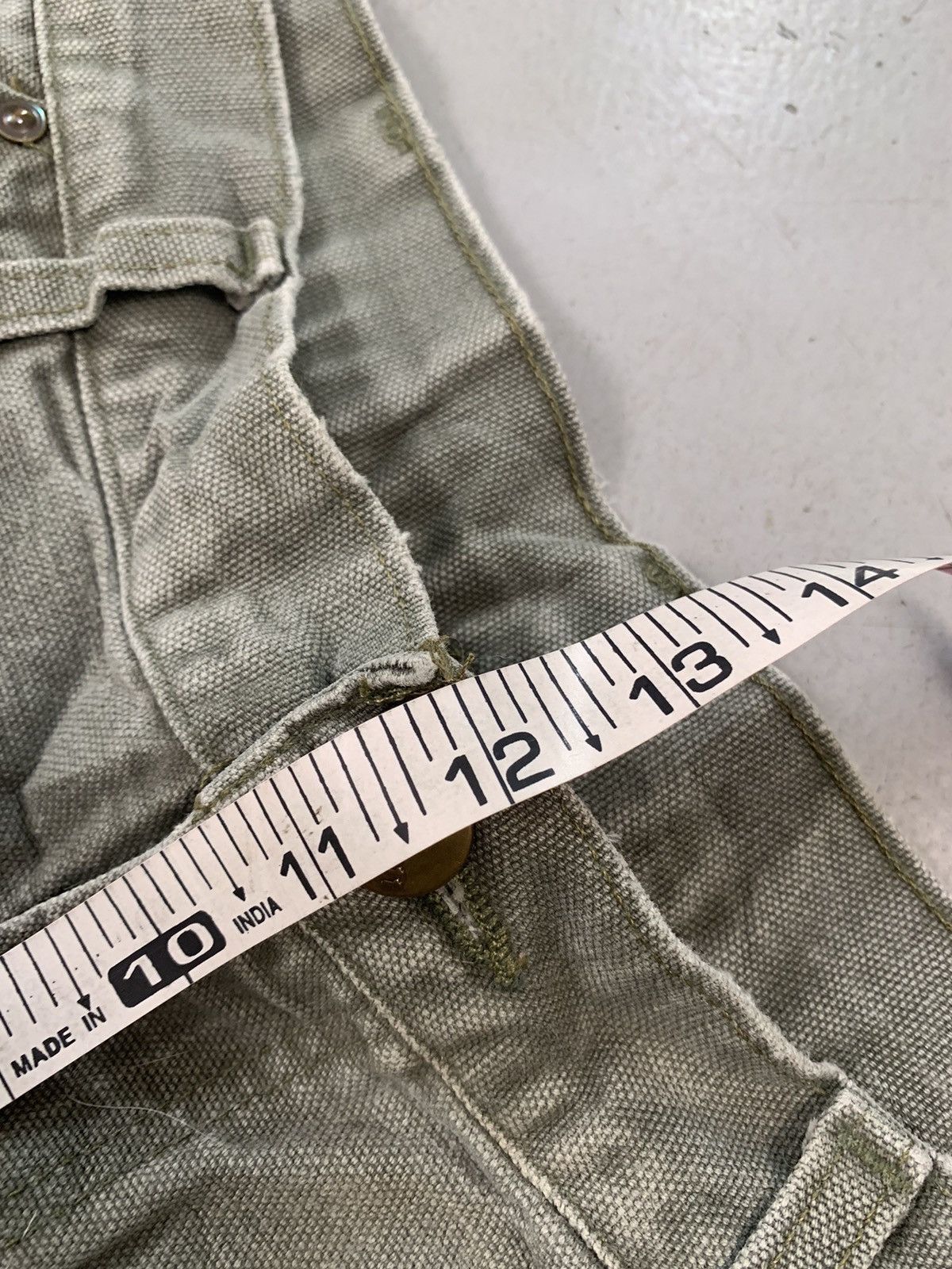 Carhartt Vintage Carhartt B136 moss double knee workwear Size US 32 / EU 48 - 11 Thumbnail