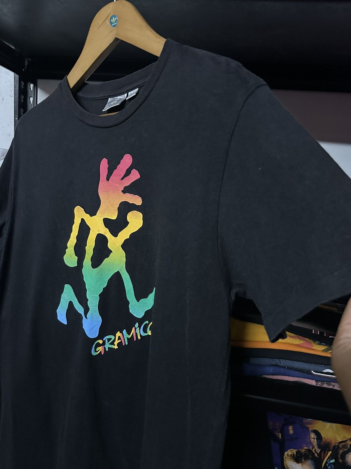 Gramicci × Vintage Vintage Gramicci Outdoor Raibow Faded Tee Size US M / EU 48-50 / 2 - 7 Thumbnail