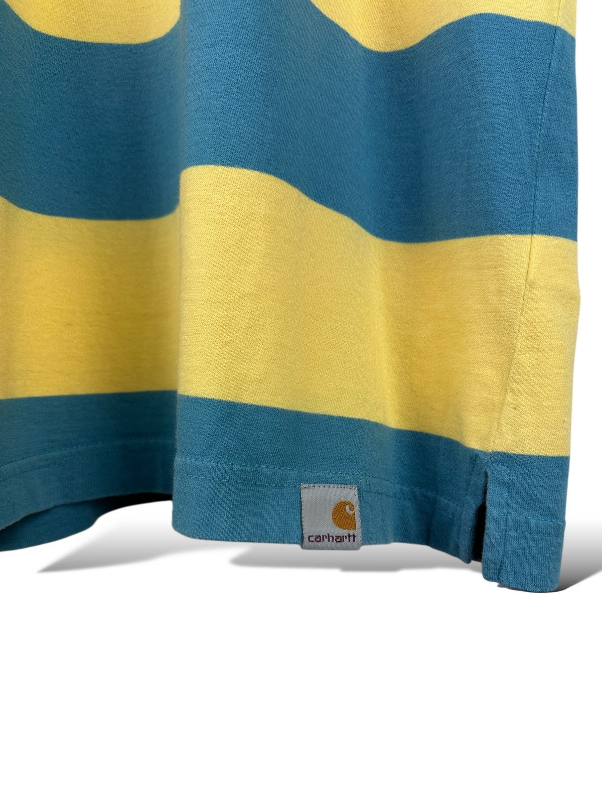 Carhartt Vintage Carhartt Costa Striped Polo T-Shirt Size US M / EU 48-50 / 2 - 7 Thumbnail