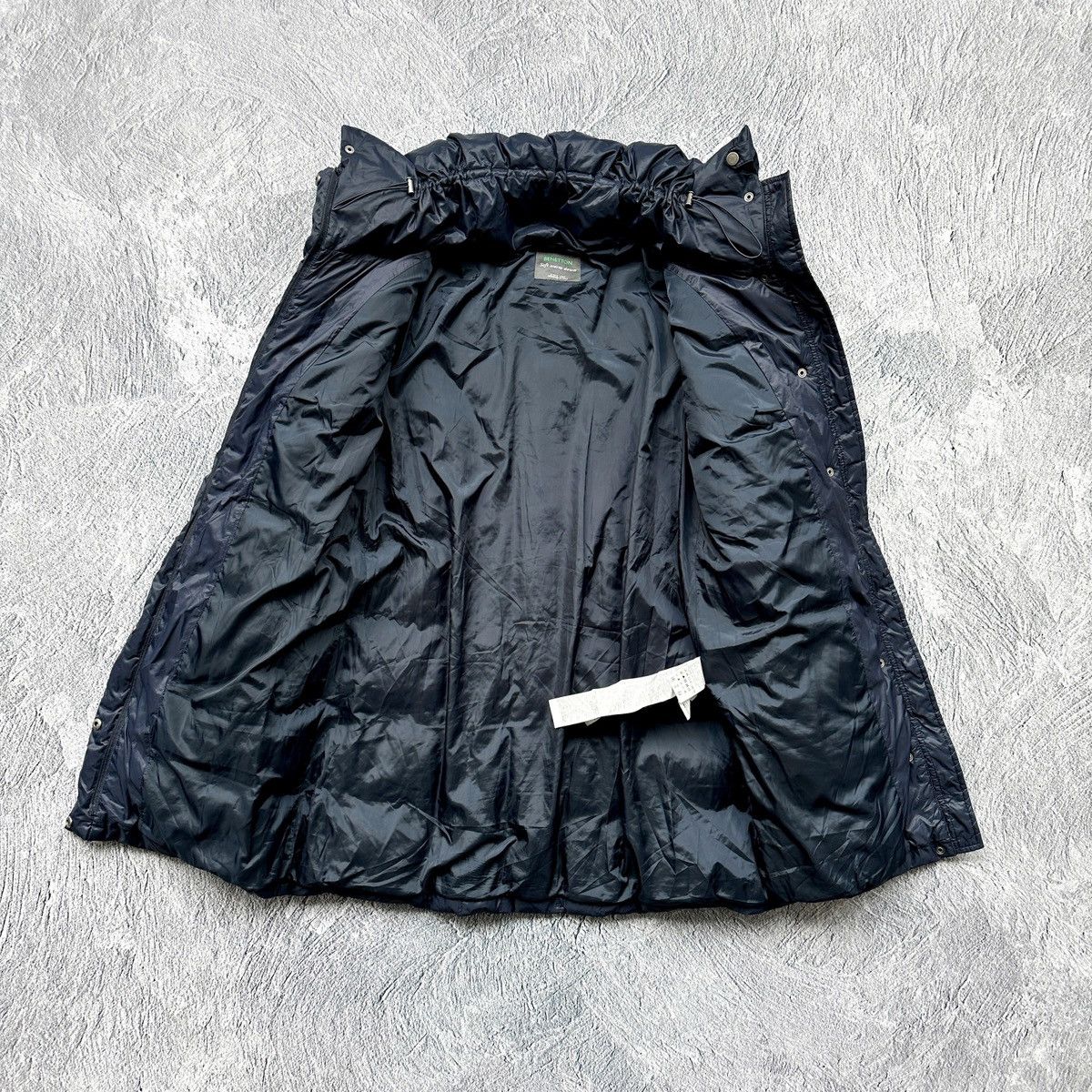 Benetton Women’s Benetton Soft Warm Down Jacket Dark Blue Size: 44 Size M / US 6-8 / IT 42-44 - 9 Thumbnail
