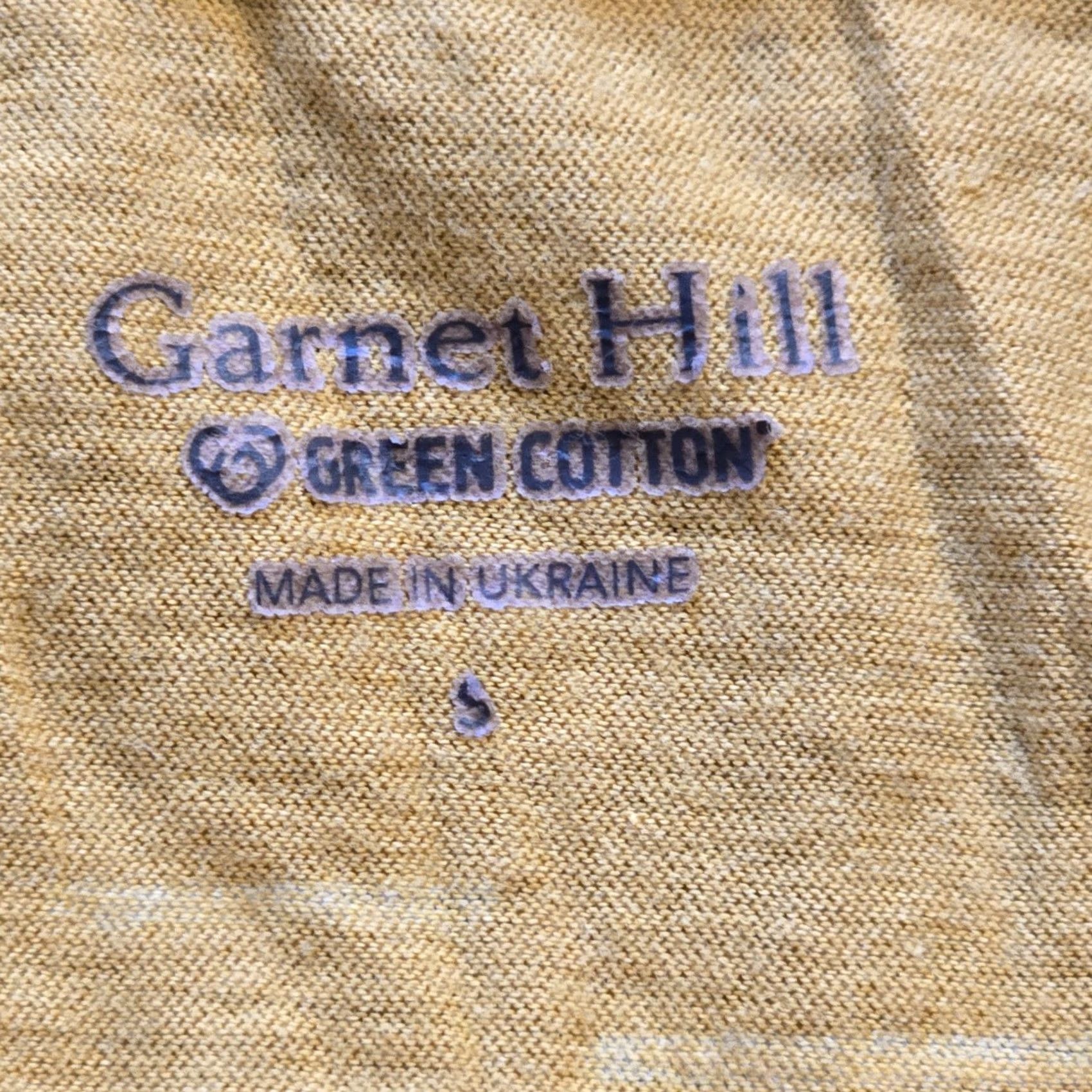 Vintage Garnet Hill Top Women Small Yellow Striped Short Sleeve Boxy Stretch Casual T-Shirt Regular Fit Mens? Size S / US 4 / IT 40 - 4 Thumbnail