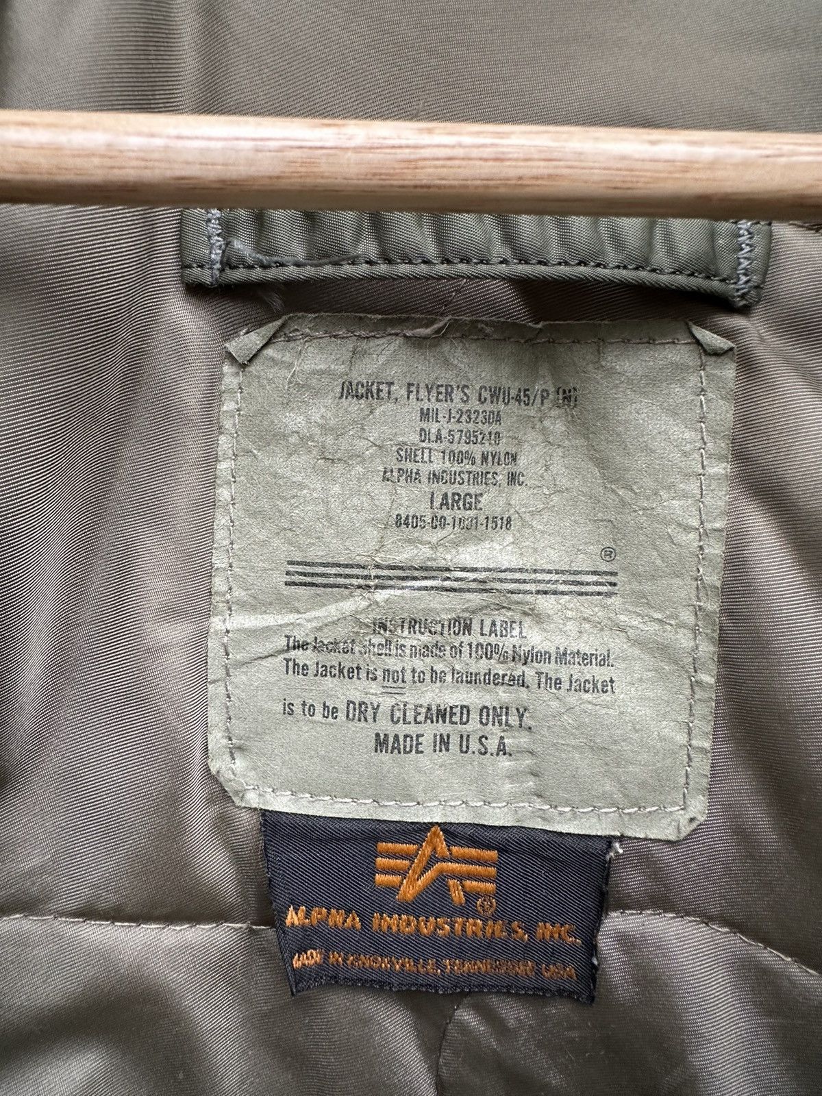 Alpha Industries 🪖Vintage Faded Alpha Industries MA-1 Bomber Jacket Size US L / EU 52-54 / 3 - 13 Thumbnail