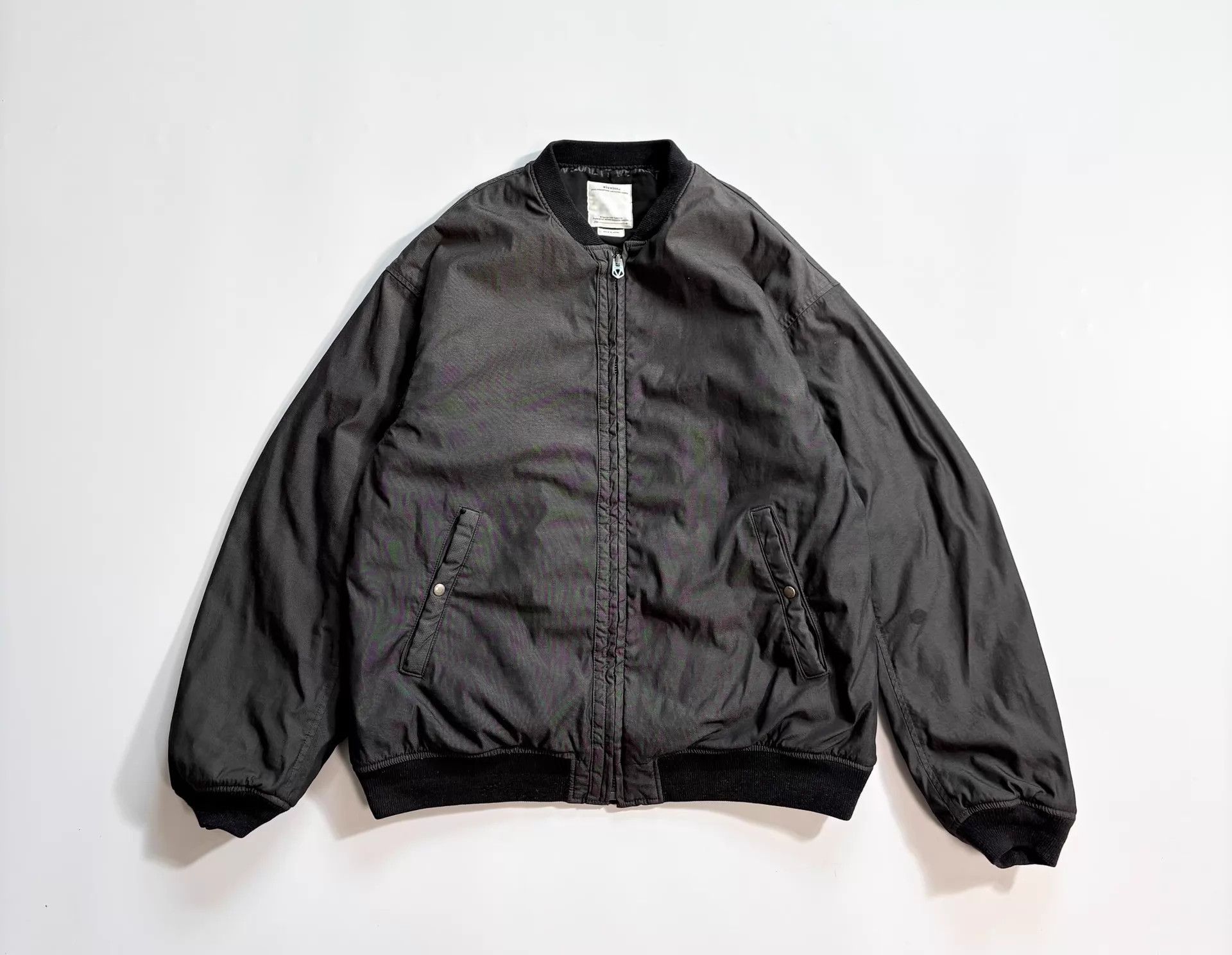 Visvim VISVIM THORSON II (NY/C) MA1 Muddy Bomber Jacket Size US L / EU 52-54 / 3 - 1 Thumbnail
