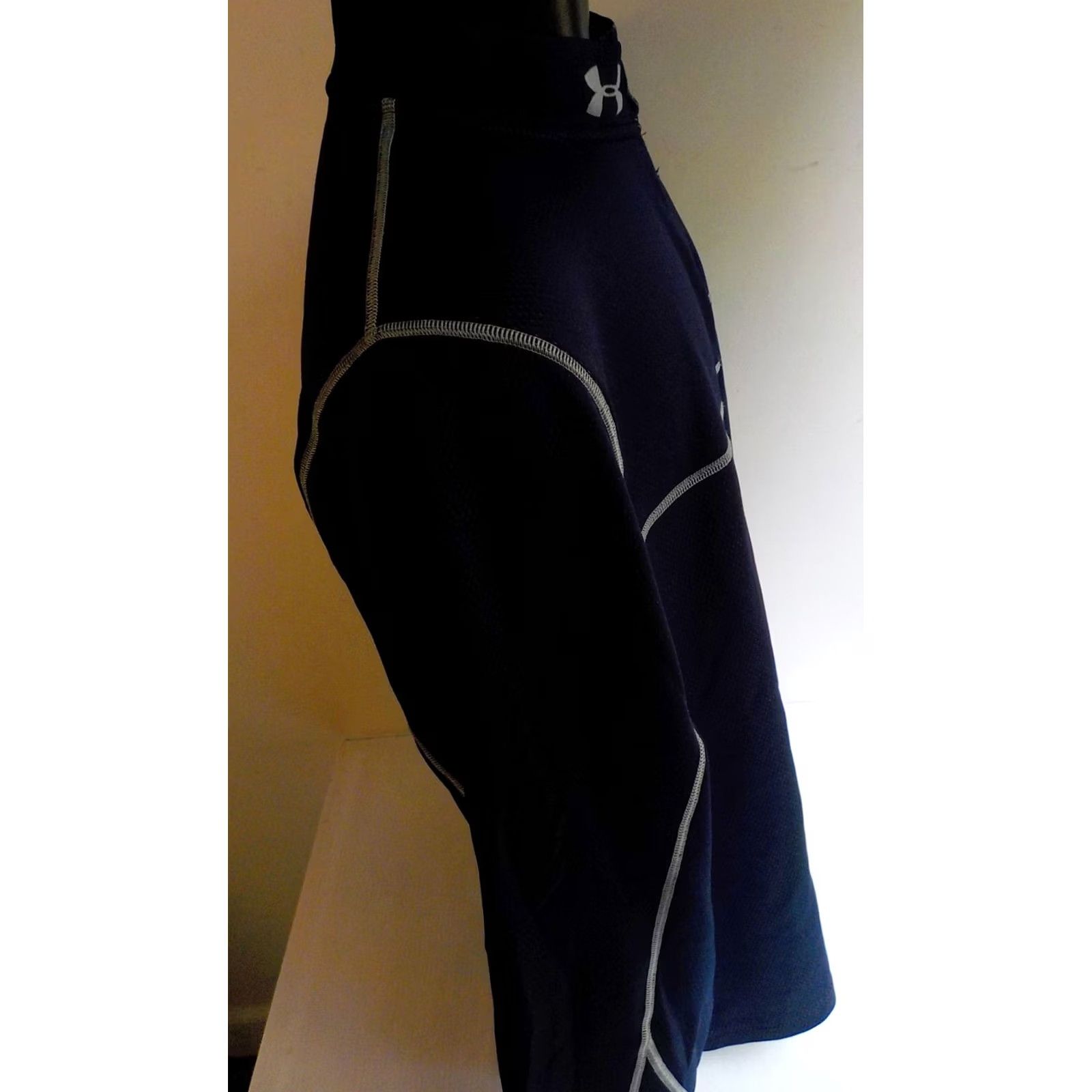 Under Armour UNDER ARMOUR ColdGear 1/4 Zip Pullover Navy Gray Mens 2XL Size US XXL / EU 58 / 5 - 3 Thumbnail