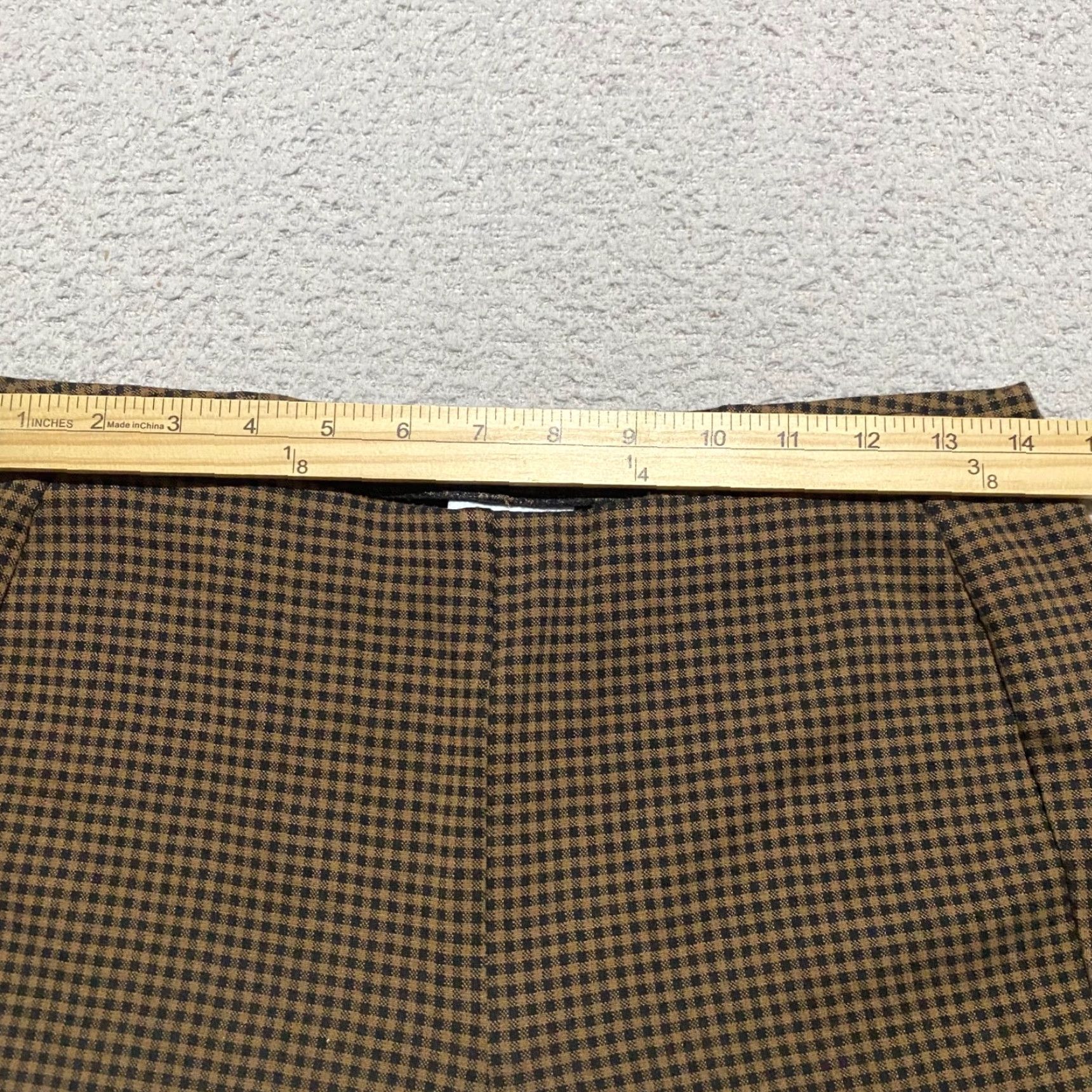 J. Jill **J. Jill Medium Brown Plaid Ankle Leggings** User: J. Jill Medium Brown Plaid Ankle Leggings Size 32" / US 10 / IT 46 - 7 Thumbnail