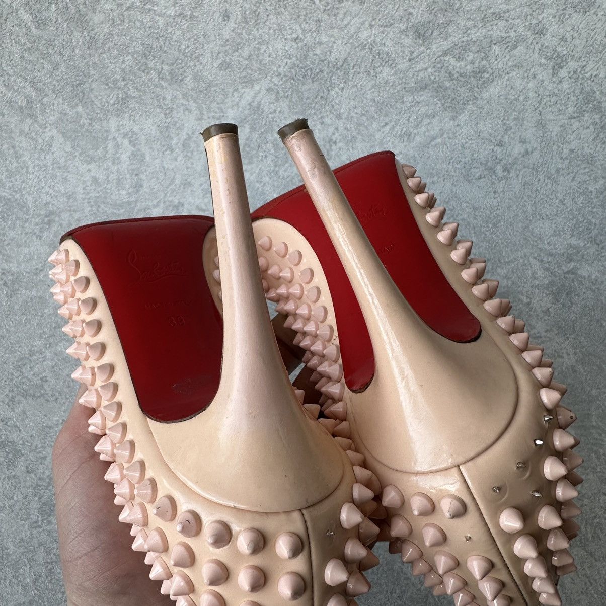 Christian Louboutin Christian Louboutin Pink Patent Leather Pigalle High Heels Size US 9 / IT 39 - 13 Thumbnail
