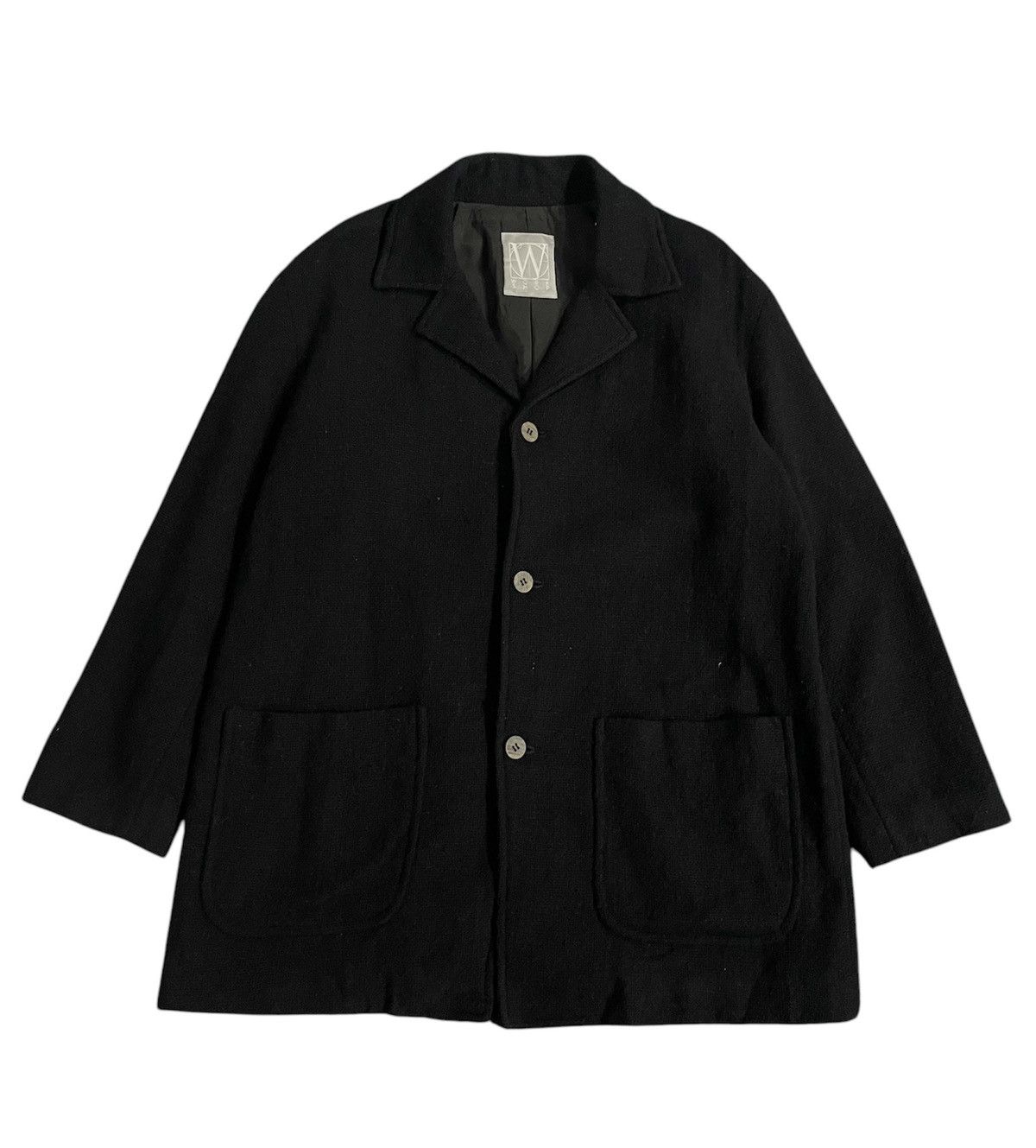 Yohji Yamamoto Vintage Workshop By Yohji Yamamoto Coat Jacket Size 50L - 1 Thumbnail