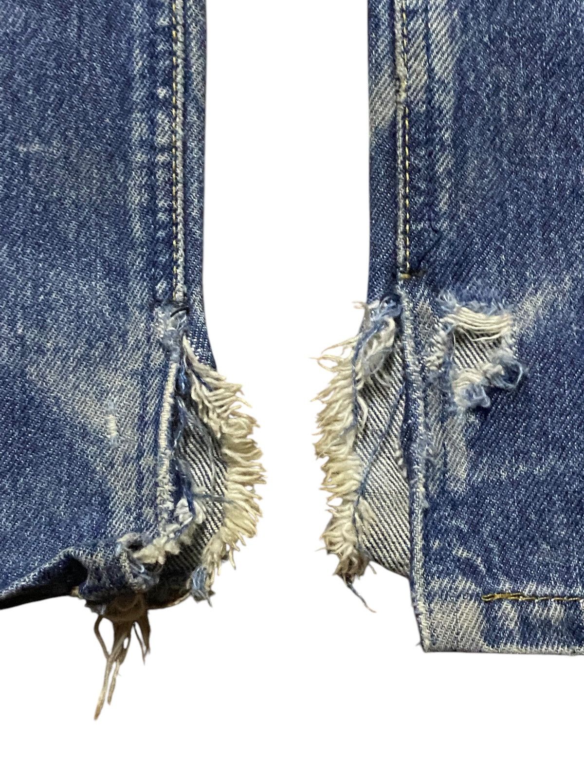 Lee × The Brooklyn Circus Vintage Lee X Edwin Faded Wash Distressed Sanforized Jeans Size US 29 - 12 Thumbnail