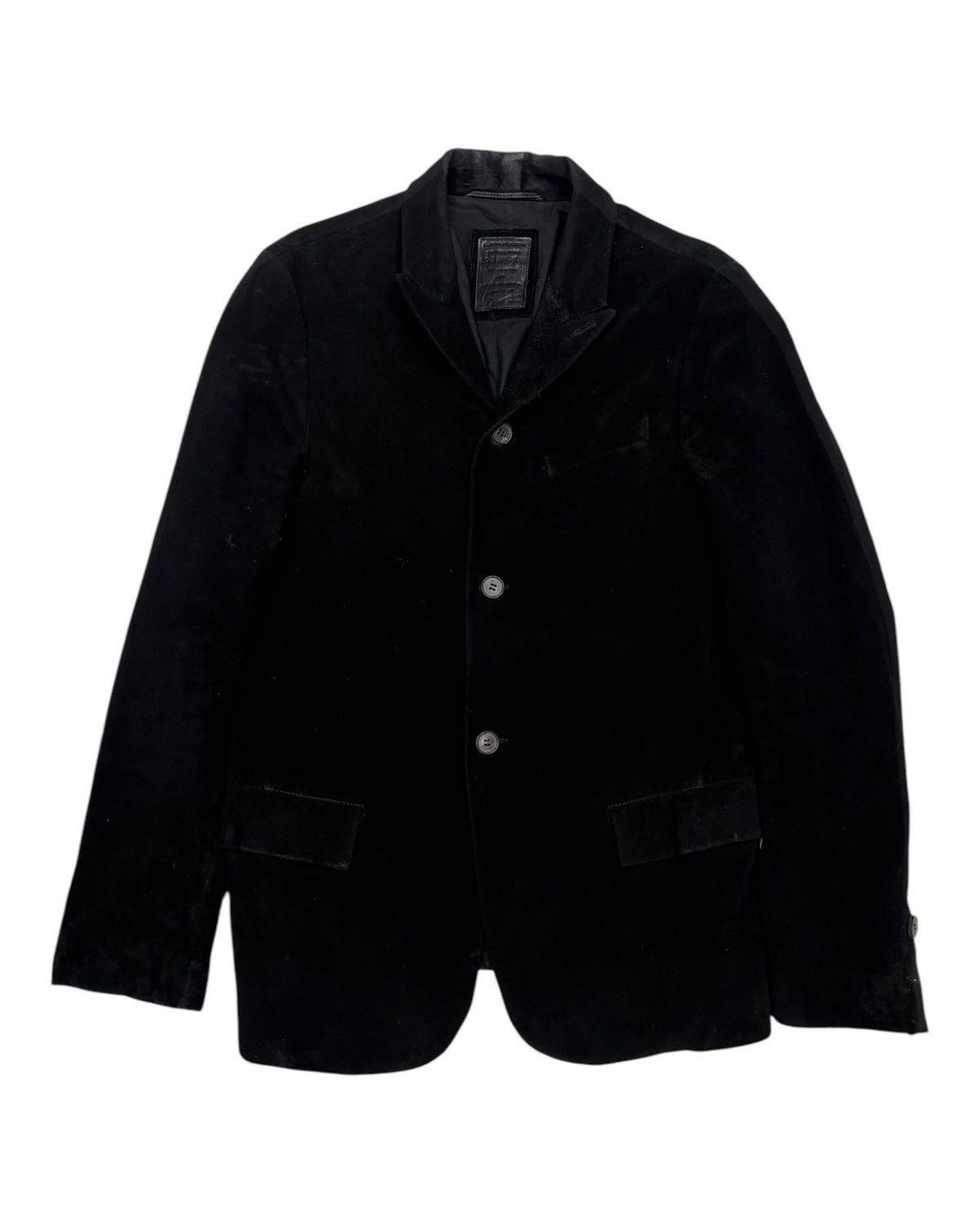 Allsaints 🔥ALLSAINTS SPITALFIELDS COWHIDE LEATHER JACKET BLACK Size US M / EU 48-50 / 2 - 1 Thumbnail