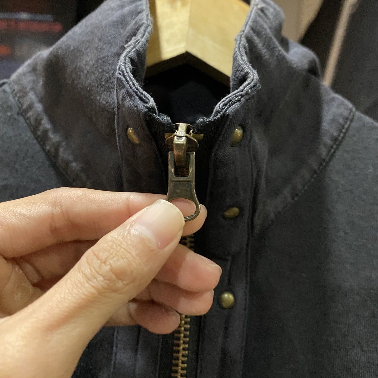 In The Attic In the Attic Judgement Zip Up Sweater Size US M / EU 48-50 / 2 - 11 Thumbnail