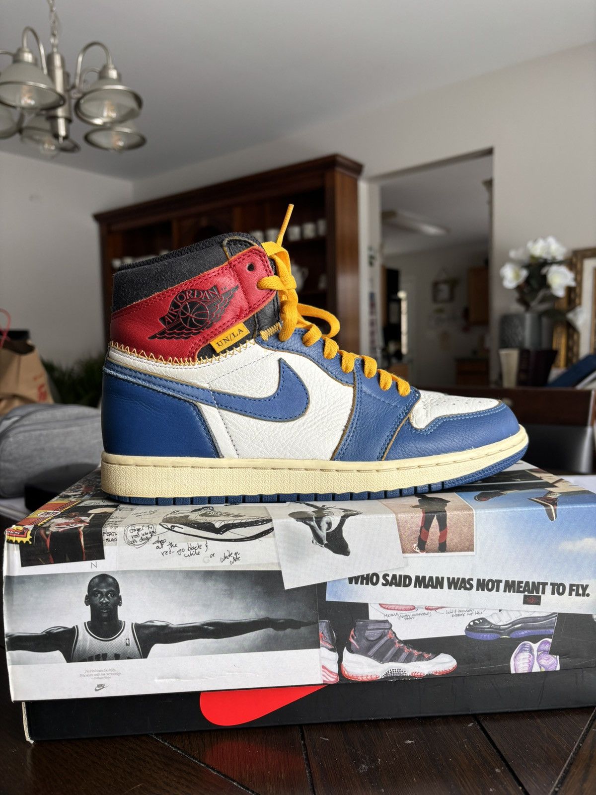 Jordan Brand Jordan 1 Union storm blues Size US 8 / EU 41 - 1 Thumbnail