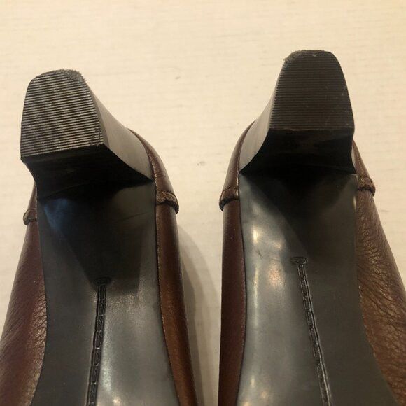 Etienne Aigner Etienne Aigner women's leather pump shoes size: 5 1/2M Size US 5.5 / IT 35.5 - 13 Thumbnail