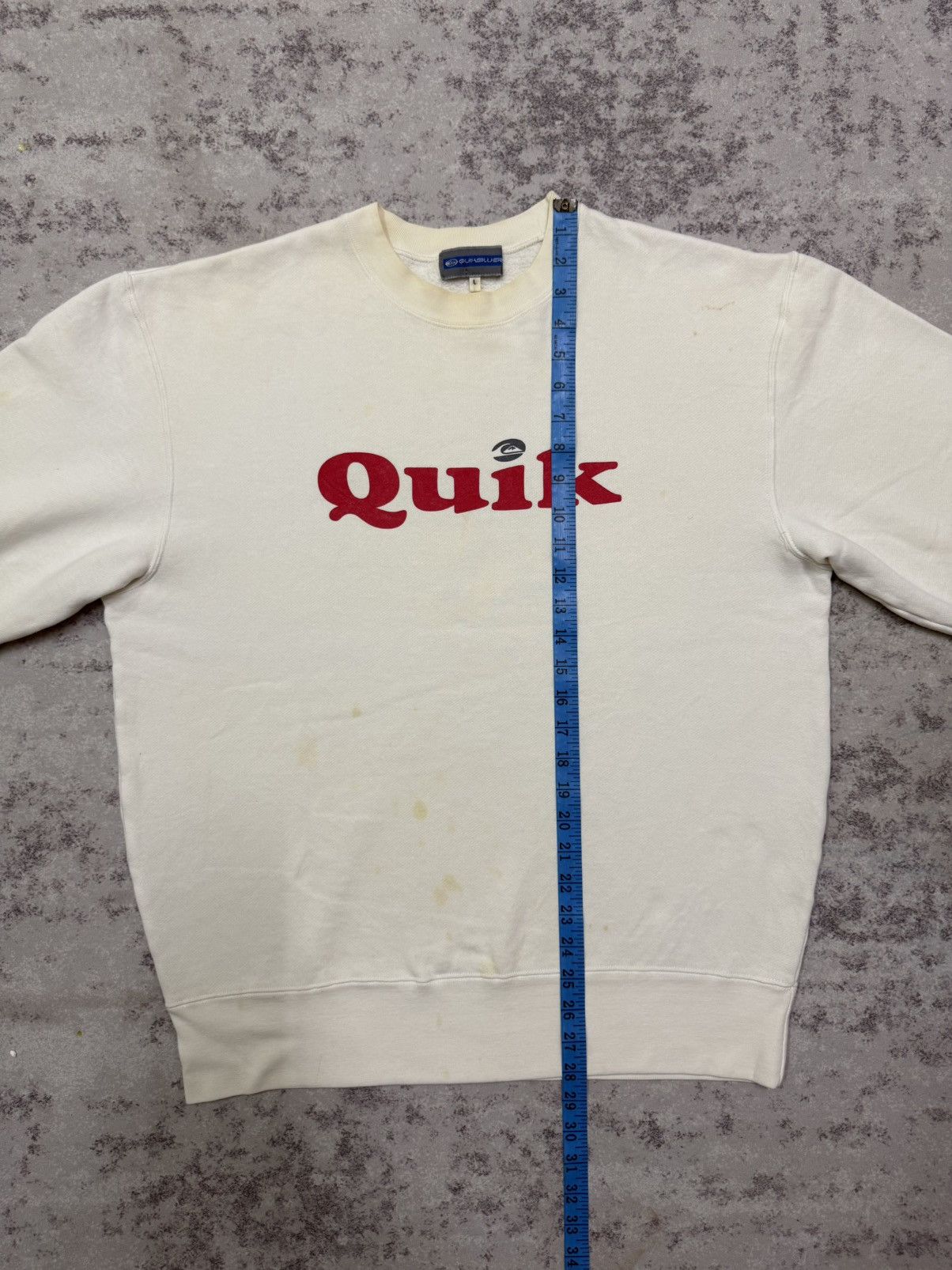 Quiksilver Vintage Quiksilver Spellout Logo Sweatshirt Size US L / EU 52-54 / 3 - 12 Thumbnail