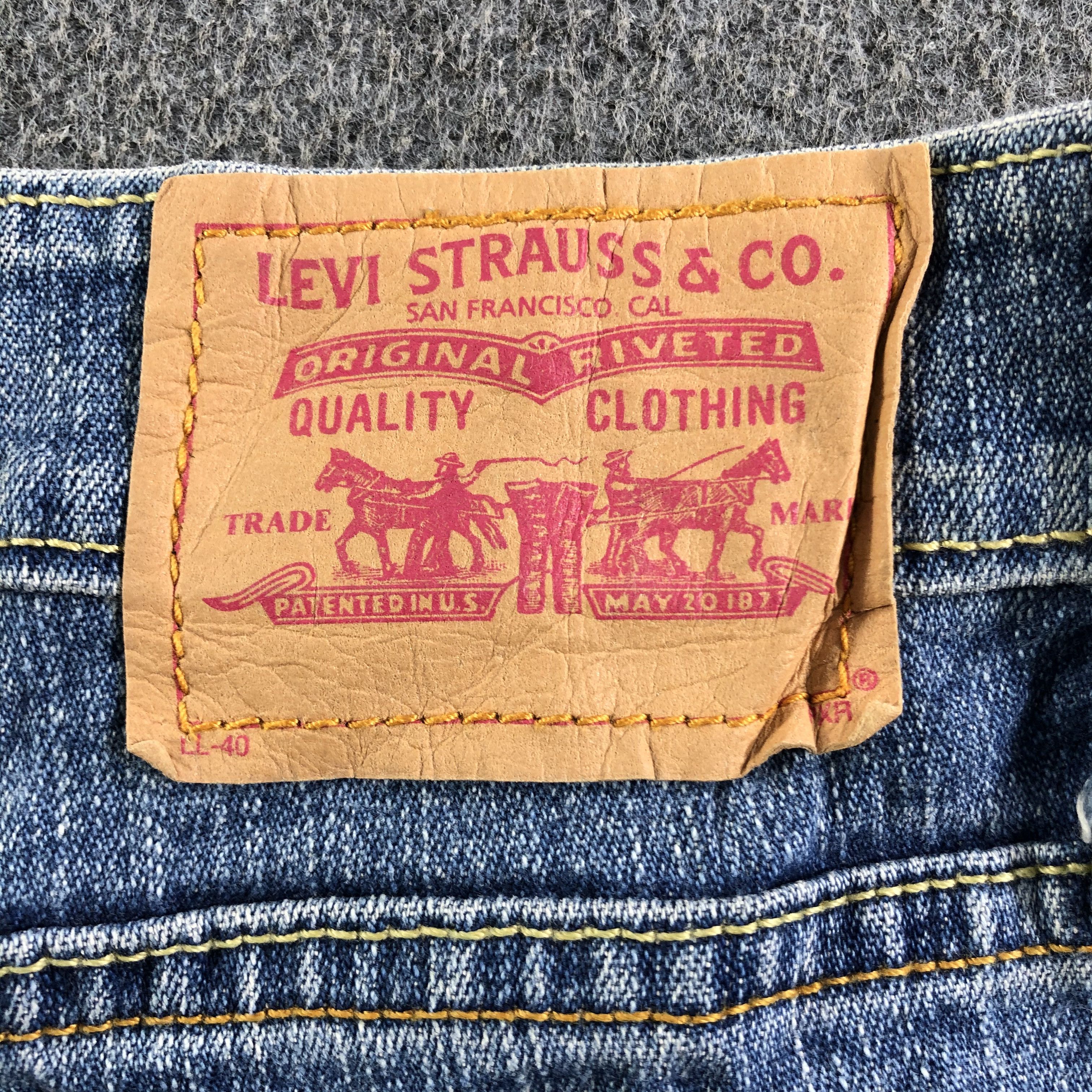 Levi's Vintage Levis Jeans-J3414 Size 35" - 5 Thumbnail