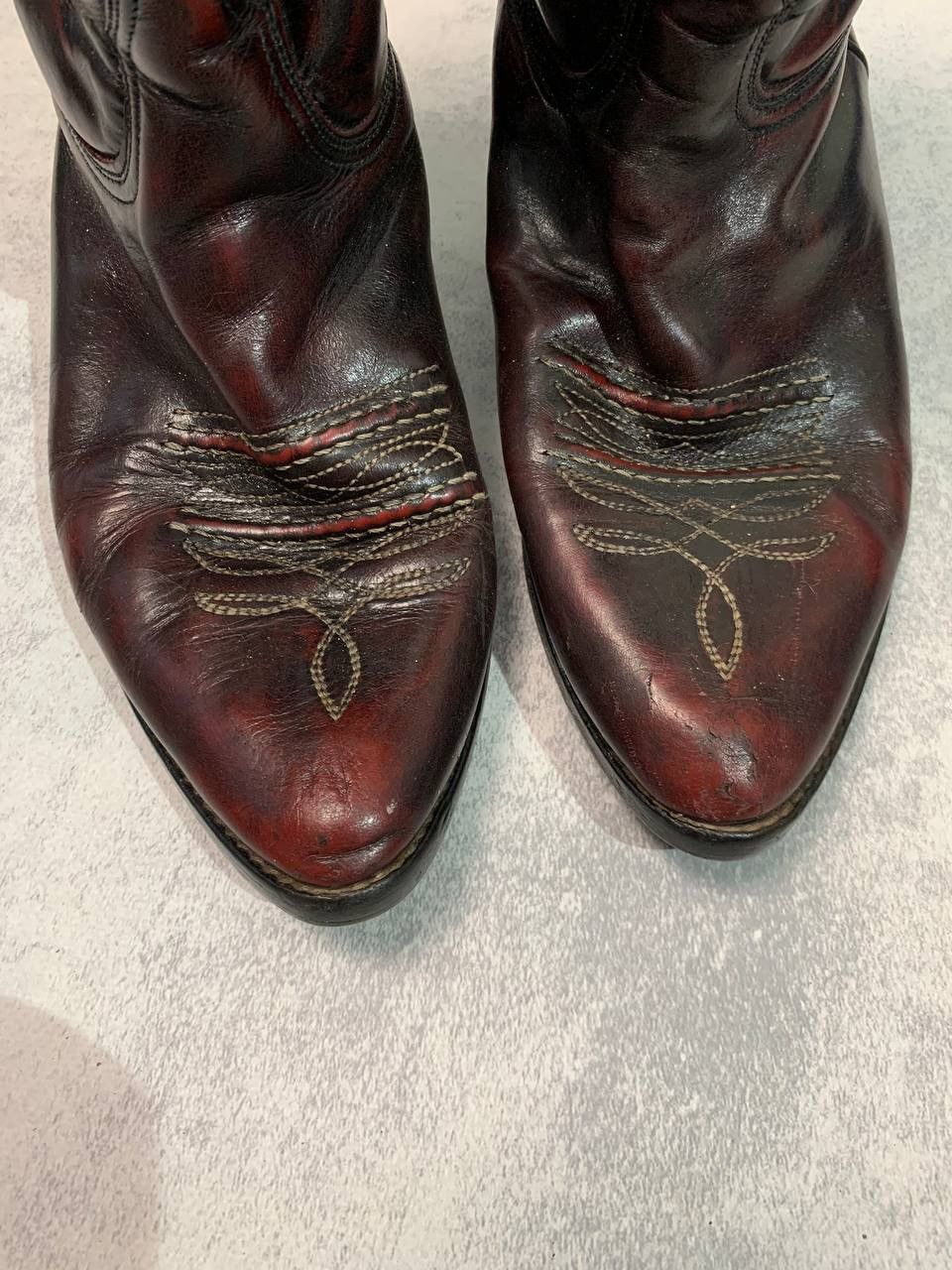 Vintage Mc.Kay rare vintage cossack cowboy western man high boots Size US 10 / EU 43 - 5 Thumbnail