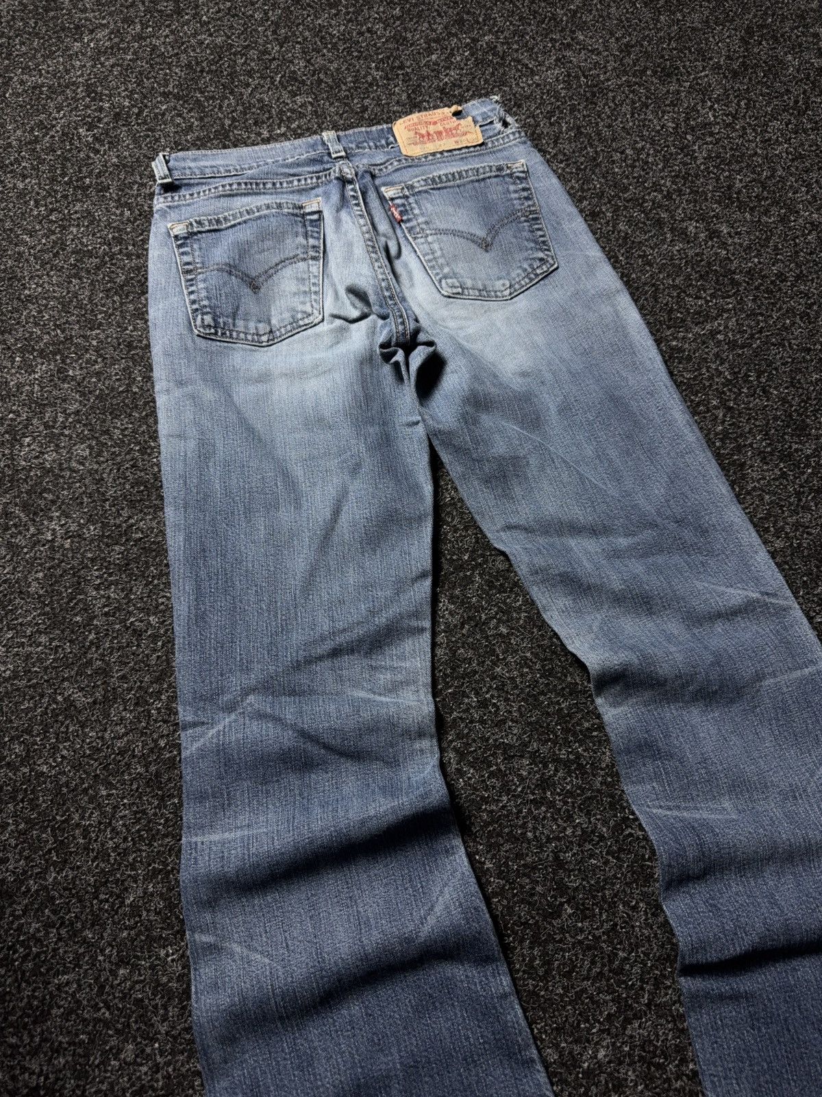 Levi's Vintage 00s Levi’s 529 Curvy Bootcut Jeans Y2K Flare Vintage Size 27" / US 4 / IT 40 - 16 Thumbnail