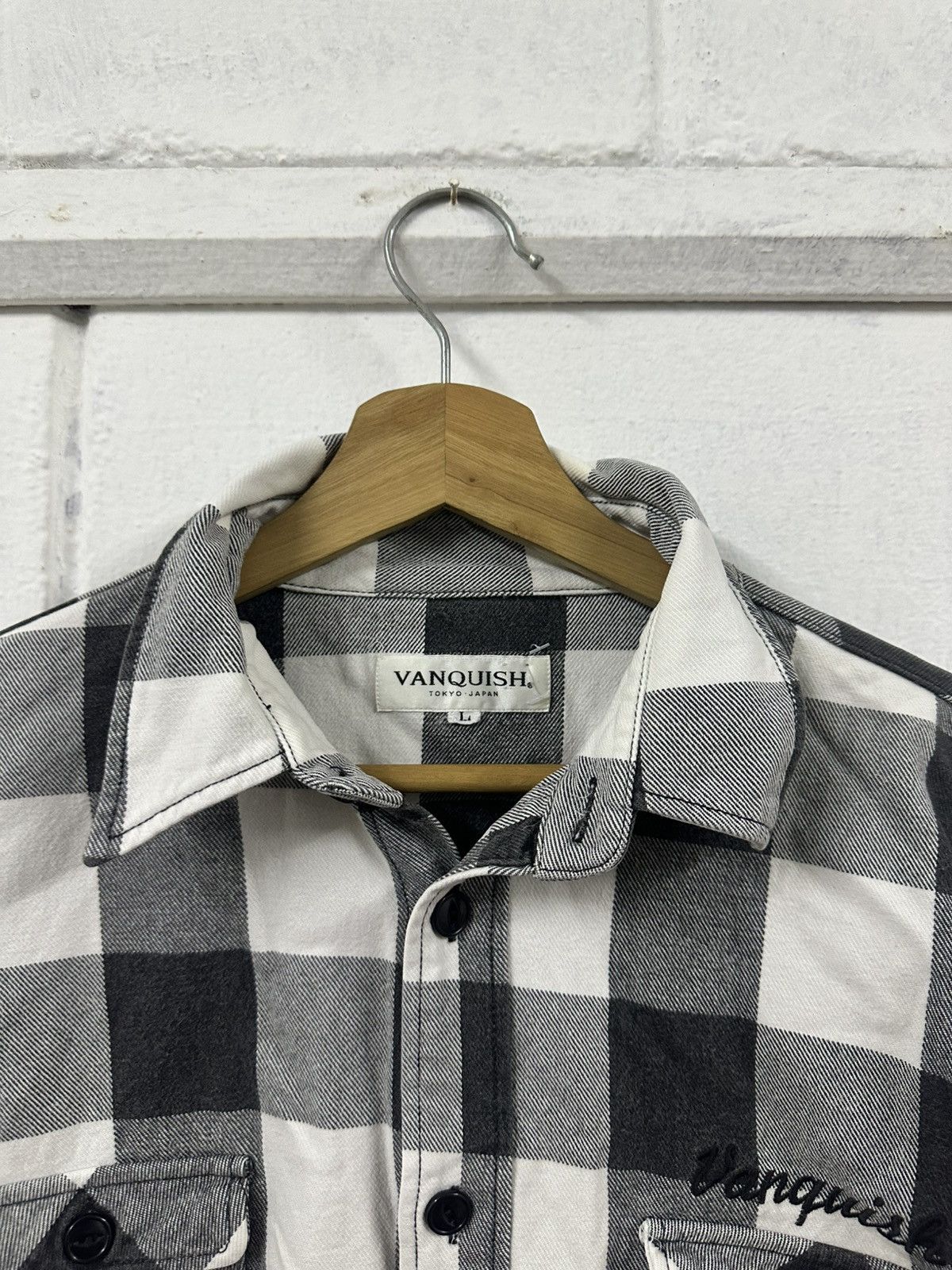 Vanquish Vanquish Tokyo Japan Heavy Cotton Flannel Double Pocket Size US L / EU 52-54 / 3 - 3 Thumbnail