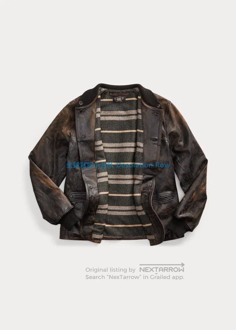 RRL Ralph Lauren RRL Ralph Lauren Make old leather jackets, sticks, and jer Size US M / EU 48-50 / 2 - 4 Thumbnail