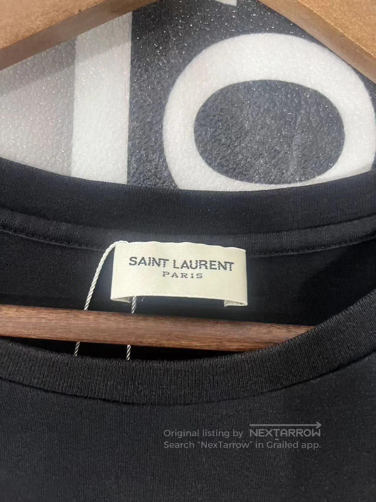 Saint Laurent Paris Saint Laurent Small Logo T-Shirt Size M. Size US M / EU 48-50 / 2 - 4 Thumbnail
