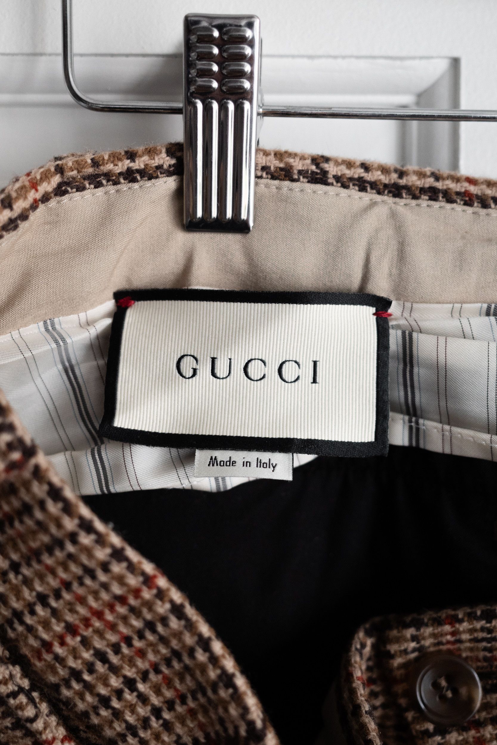 Gucci Houndstooth Tweed Pants Size US 30 / EU 46 - 5 Thumbnail