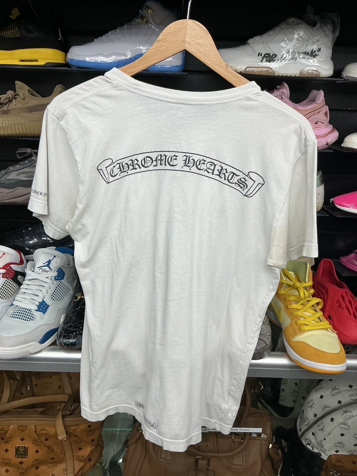Chrome Hearts white Chrome Hearts Scroll t-shirt Size US M / EU 48-50 / 2 - 1 Thumbnail