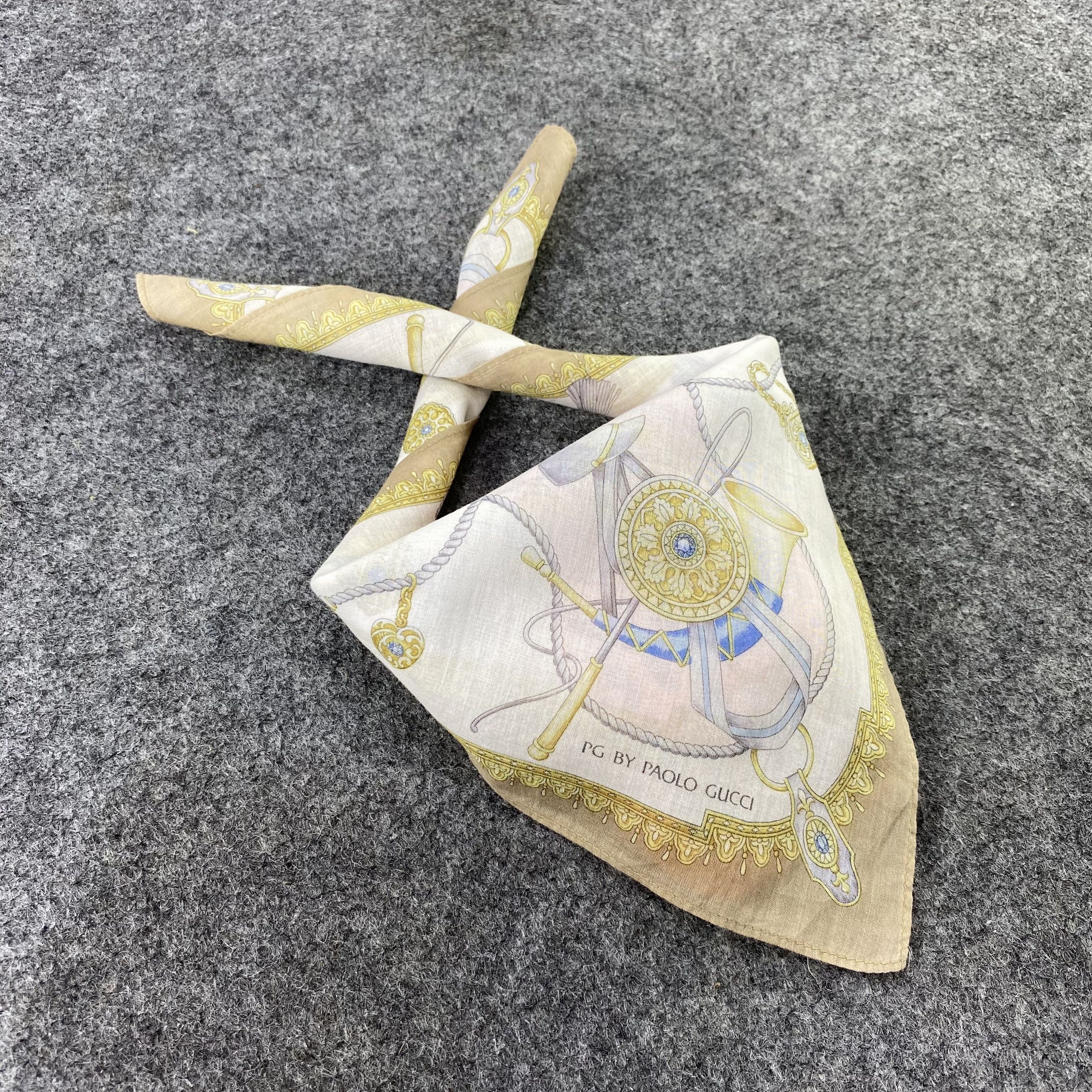 Paolo Gucci PG By Paolo Gucci Handkerchief / Bandana / Neckerchief-B555 Size ONE SIZE - 1 Thumbnail