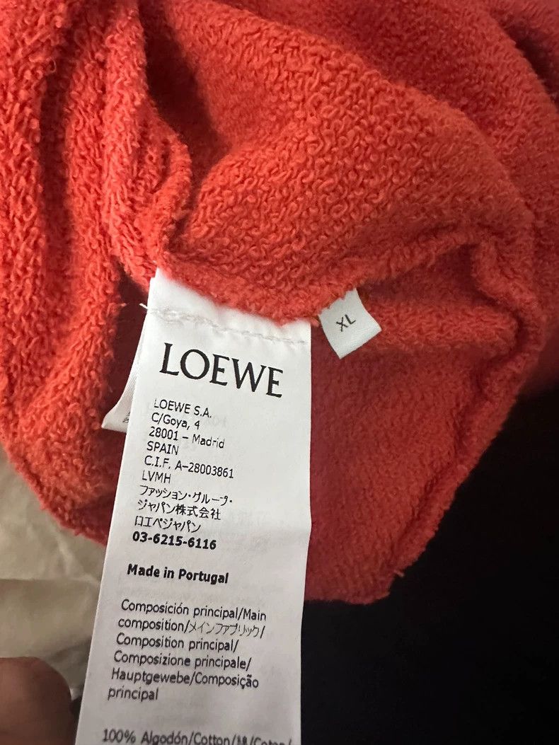 Loewe LOEWE Make an old long-sleeved round-neck hoodie Size US XL / EU 56 / 4 - 6 Thumbnail