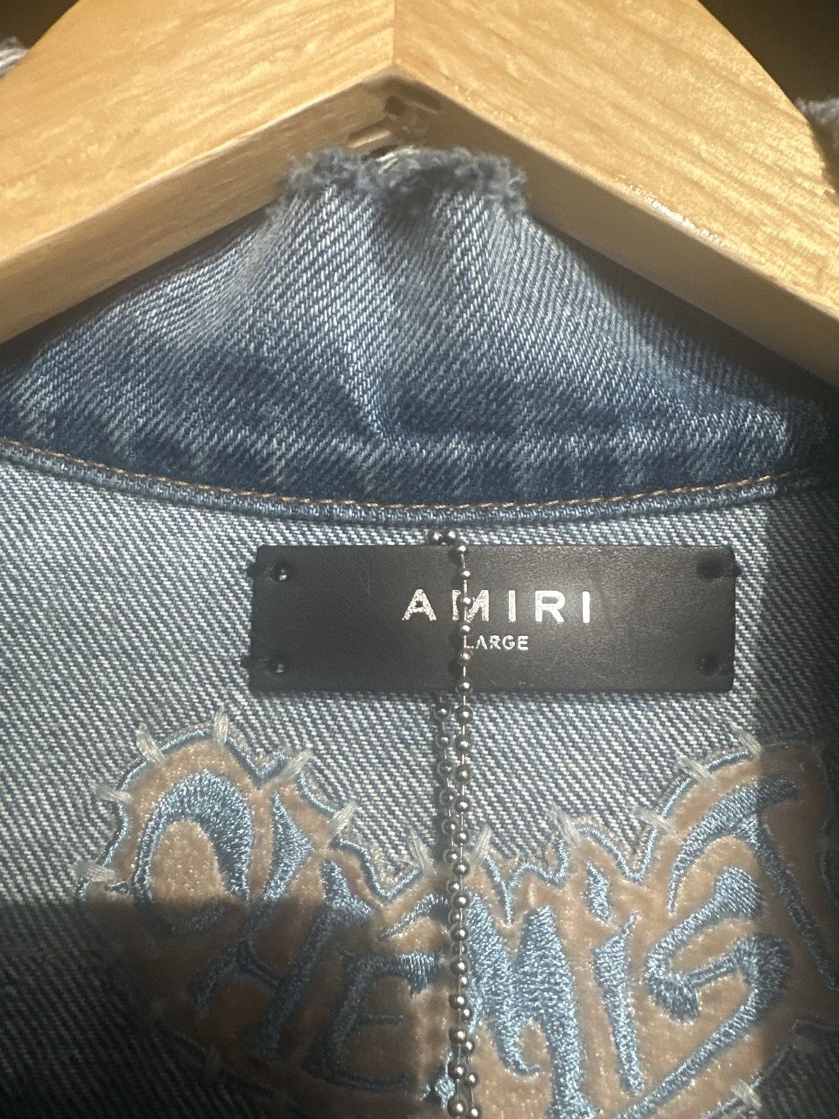 Amiri Amiri chemist trucker denim jacket Size US L / EU 52-54 / 3 - 4 Thumbnail