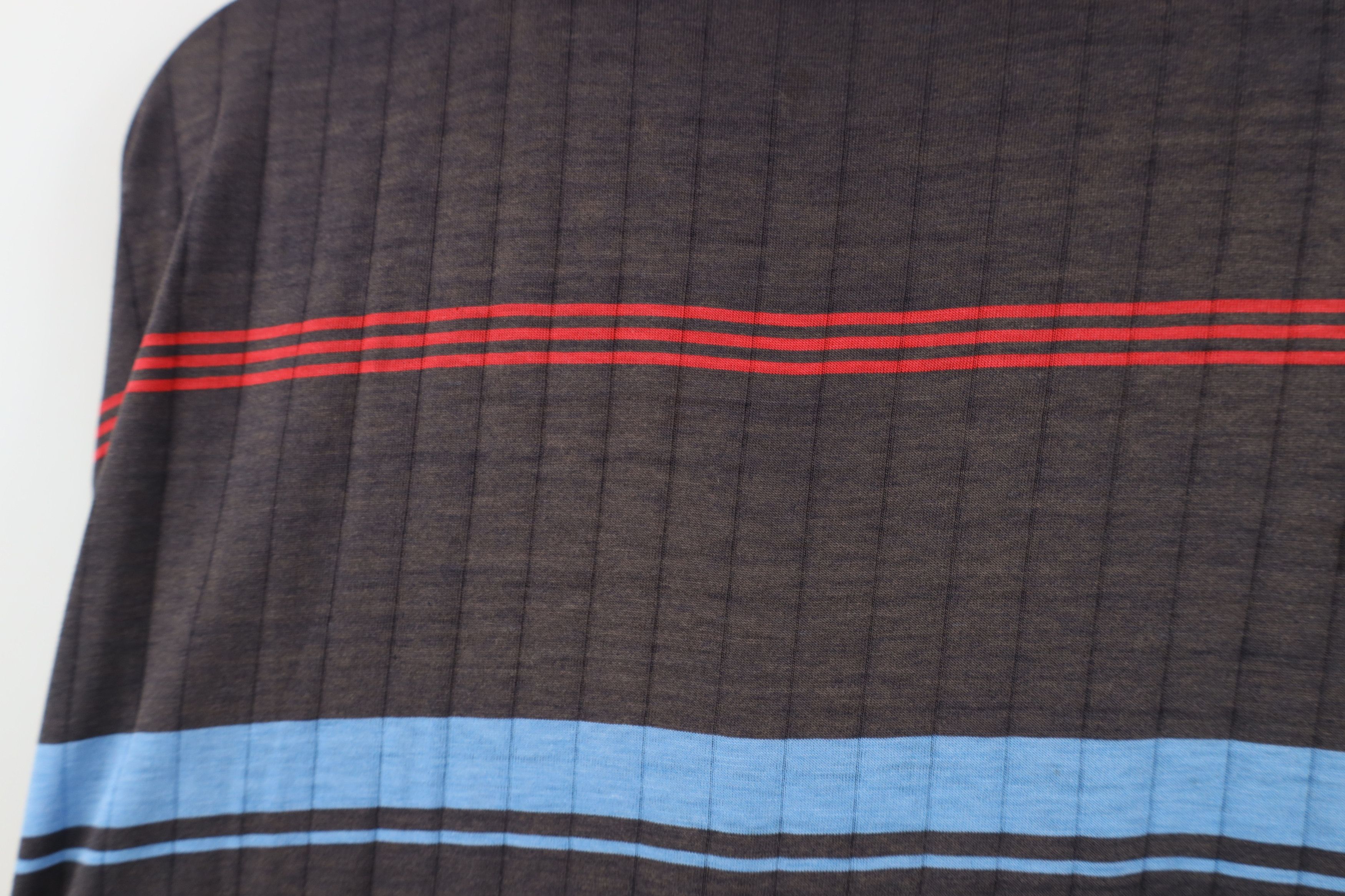 Vintage Vintage 70s Streetwear Striped Sun Faded Golf Polo Shirt USA Size US L / EU 52-54 / 3 - 12 Thumbnail