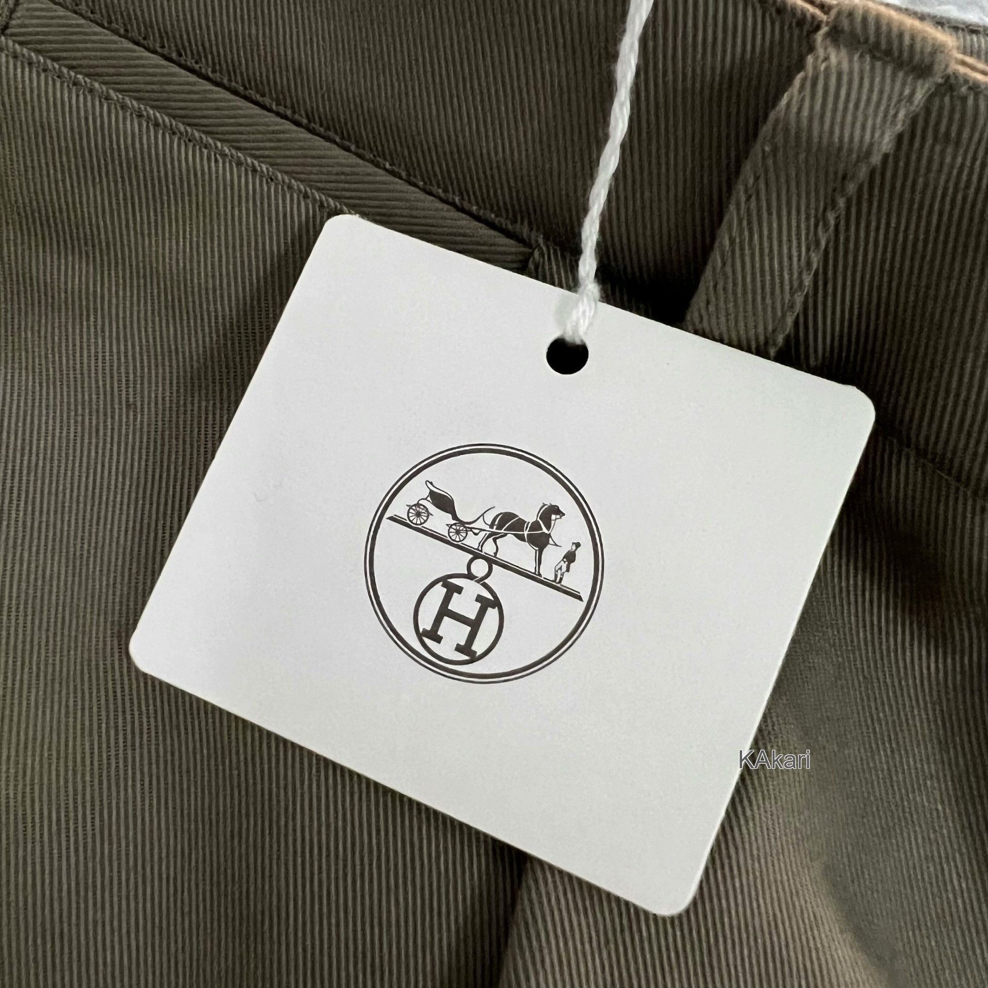 Hermes Hermes Solid Straight-Leg Pants Size US 28 / EU 44 - 4 Thumbnail