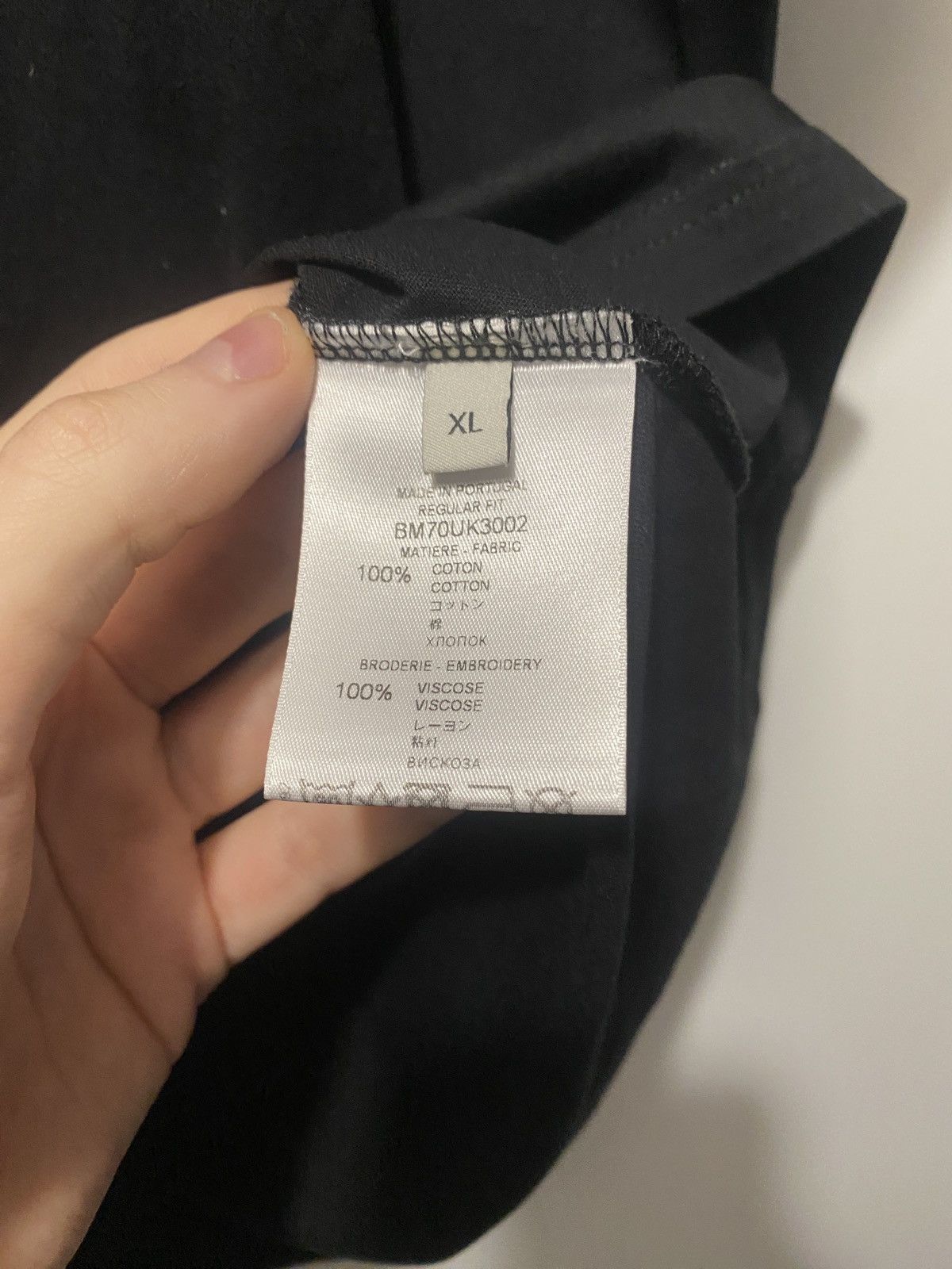 Givenchy Givenchy luxury Over-lay Logo T-shirt Size US XL / EU 56 / 4 - 3 Thumbnail
