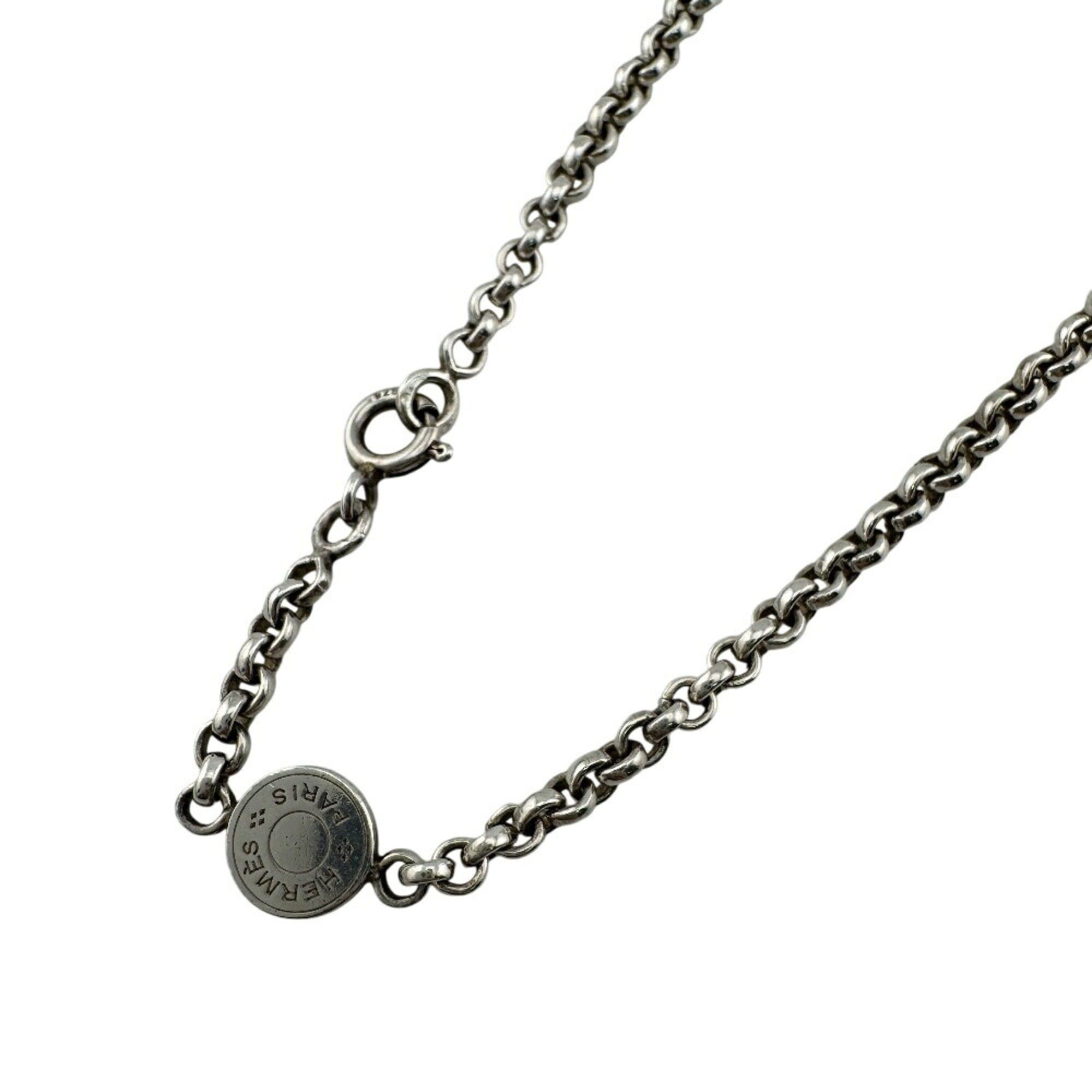Hermes HERMES Mini Serie Silver 925 Necklace Chain Women's Size ONE SIZE - 1 Thumbnail
