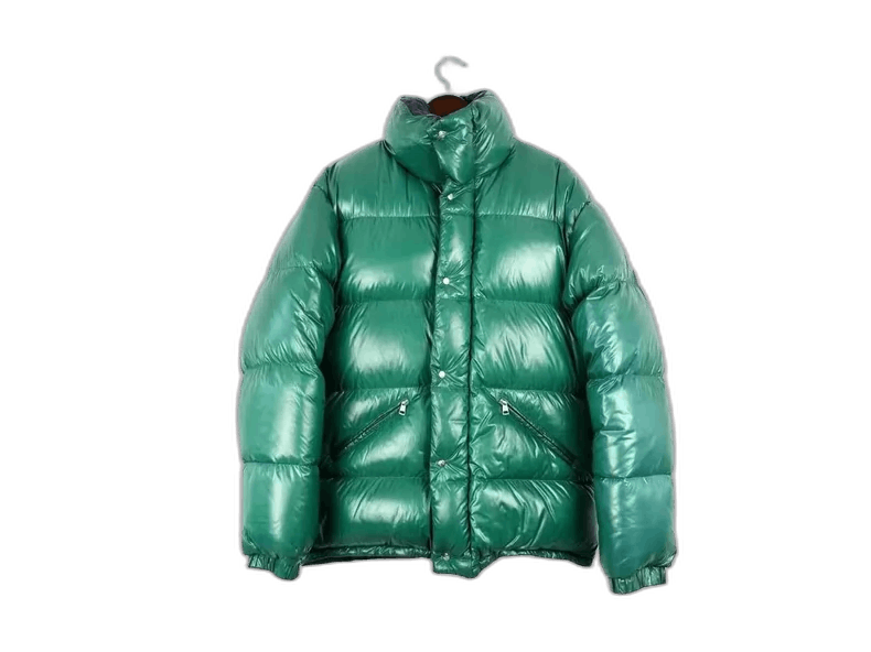 Moncler Moncler green purple down jacket Size US L / EU 52-54 / 3 - 1 Thumbnail