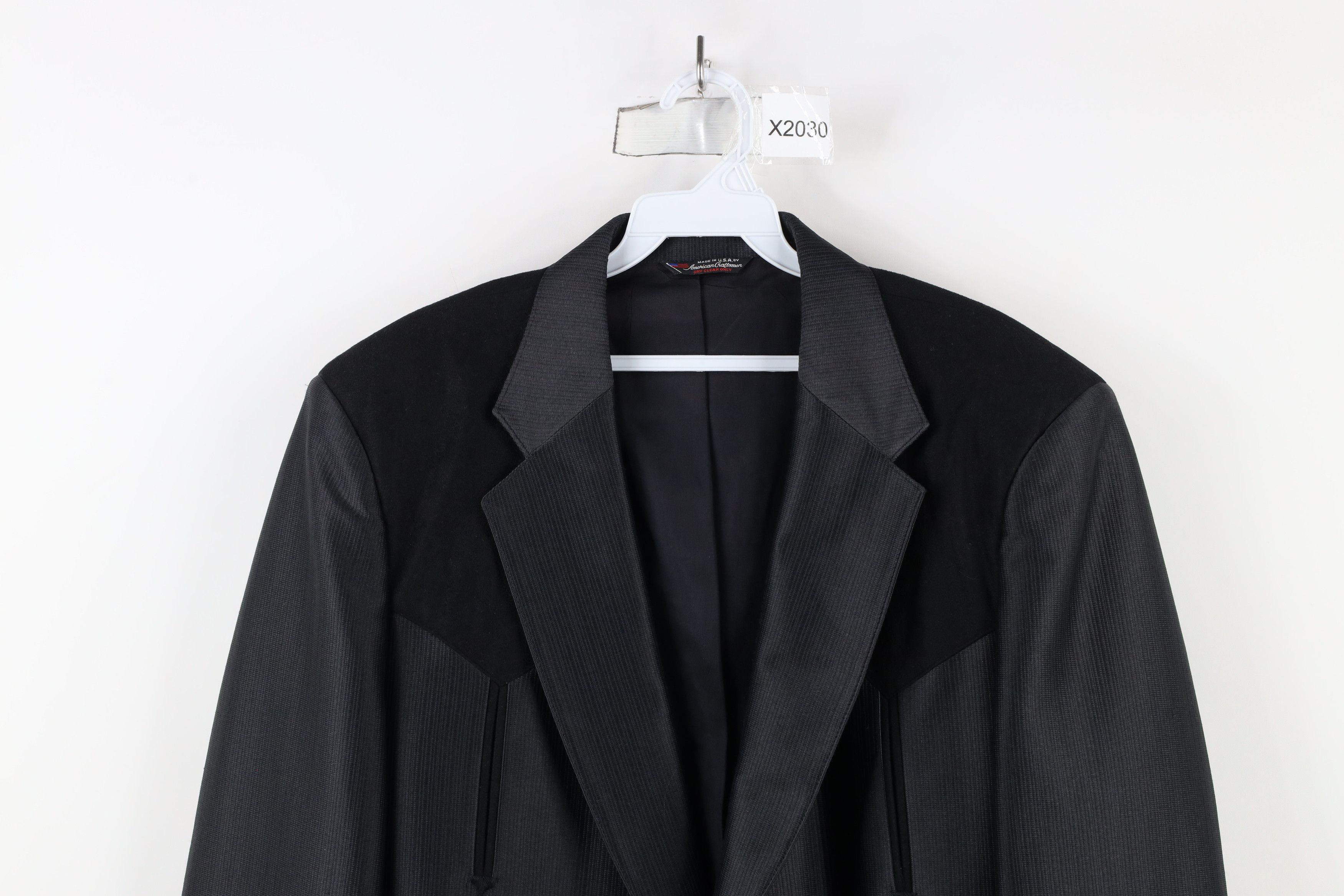 Vintage Vintage 90s Rockabilly Rodeo 2 Button Blazer Suit Jacket USA Size US XXL / EU 58 / 5 - 2 Thumbnail