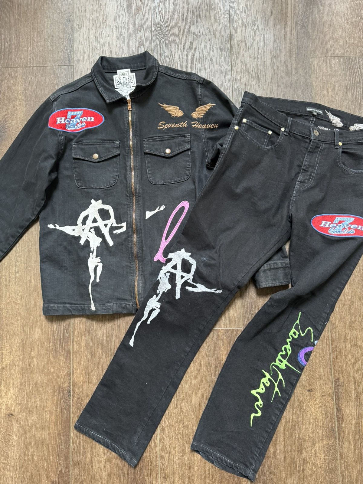 Seventh Heaven Seventh Heaven Denim set Size US M / EU 48-50 / 2 - 2 Thumbnail