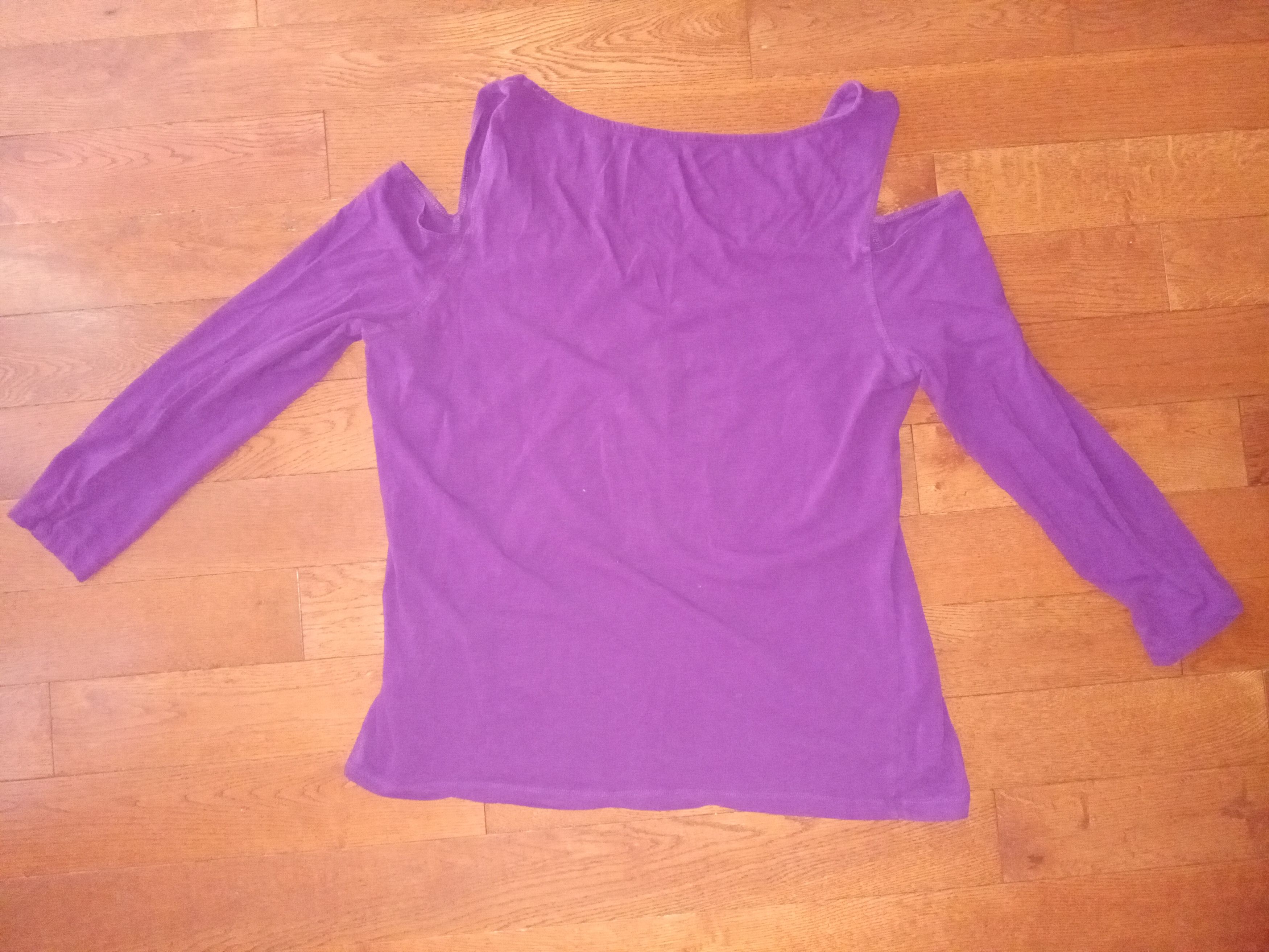 Vintage Vintage Baby Phat Cold Shoulder Blouse Size L / US 10 / IT 46 - 2 Thumbnail