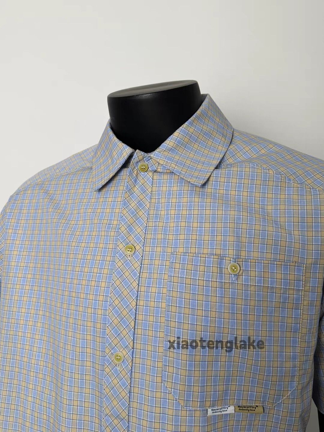 Vintage Unisex outdoor utility loose striped punk yuppie shirt Size US M / EU 48-50 / 2 - 7 Thumbnail