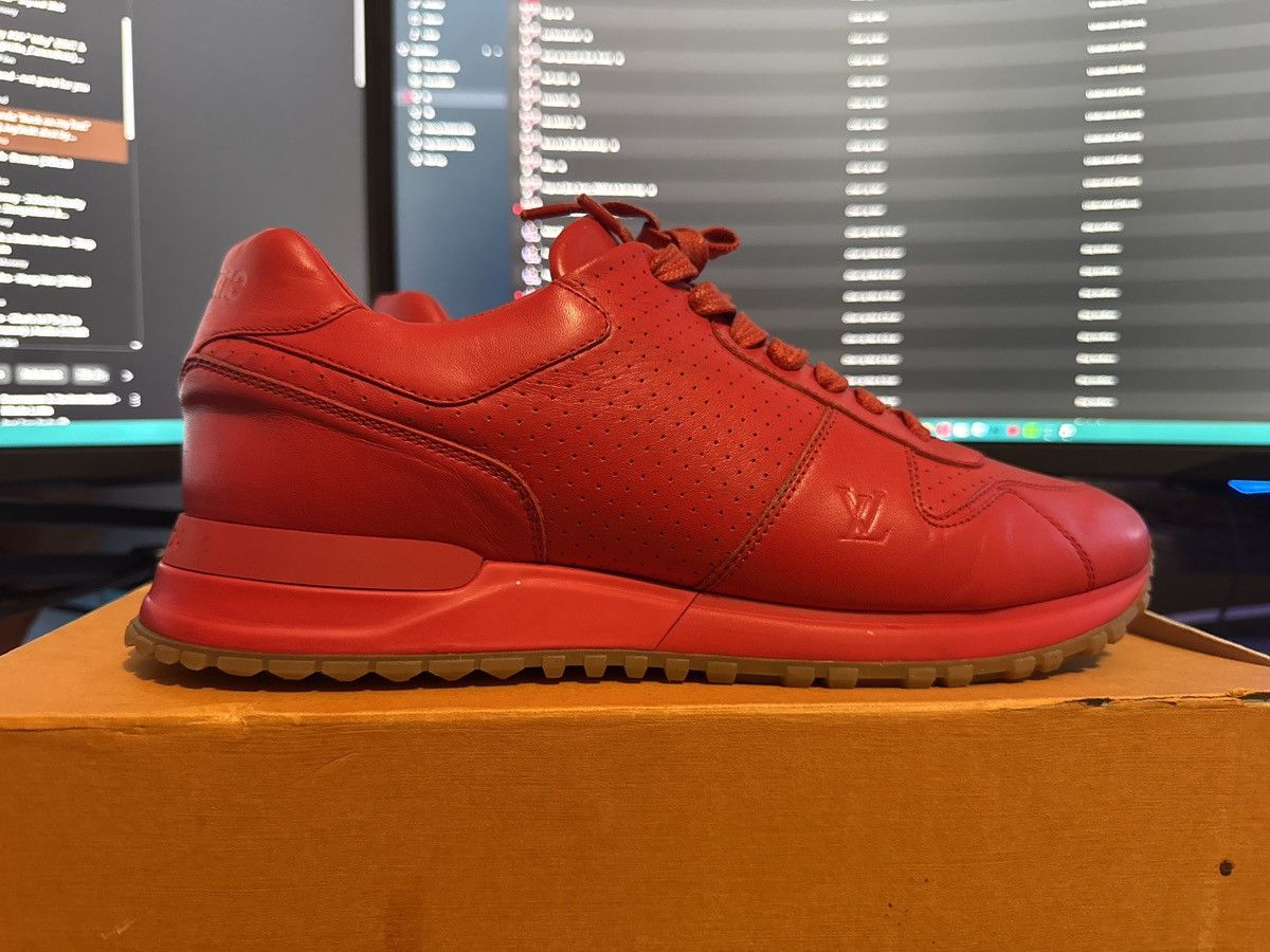 Louis Vuitton × Supreme Louis Vuitton Supreme Run Away Trainers Size US 8.5 / EU 41-42 - 3 Thumbnail