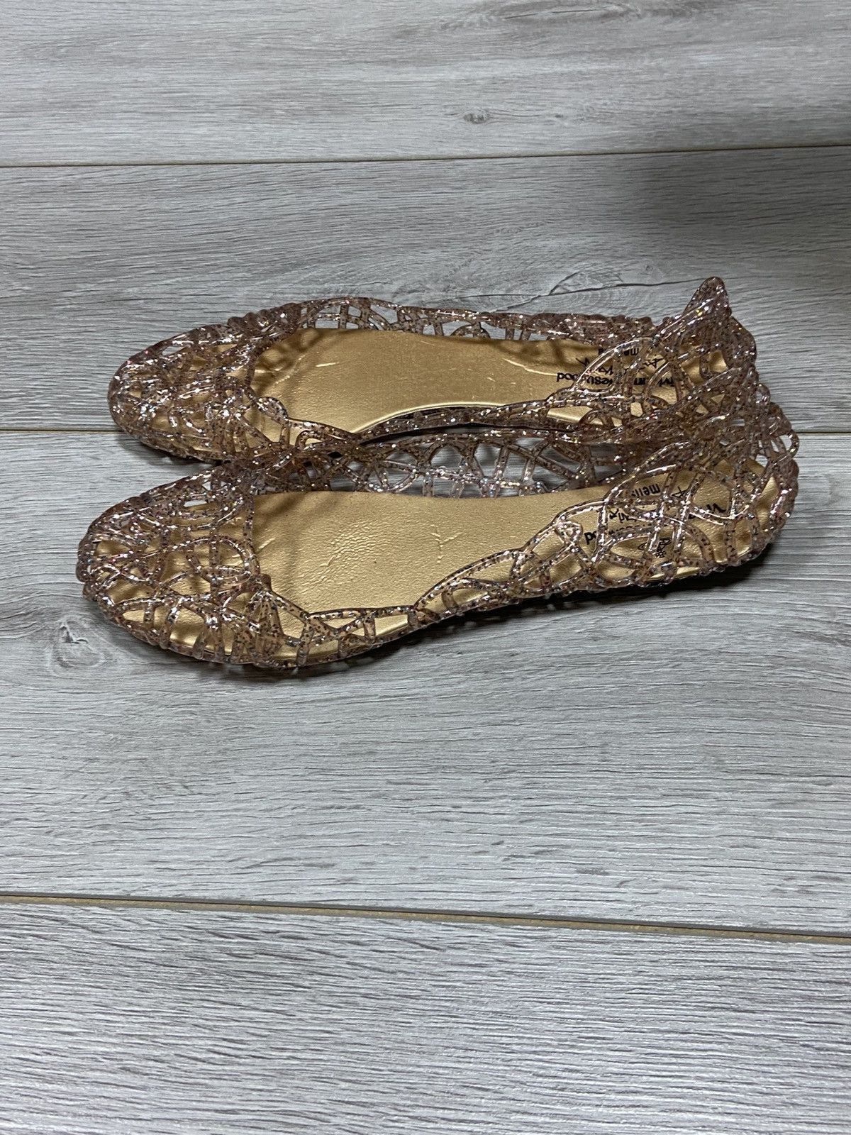Melissa × Vivienne Westwood Vivienne Westwood x Melissa RARE web ballet flats Braided Size US 10 / IT 40 - 6 Thumbnail