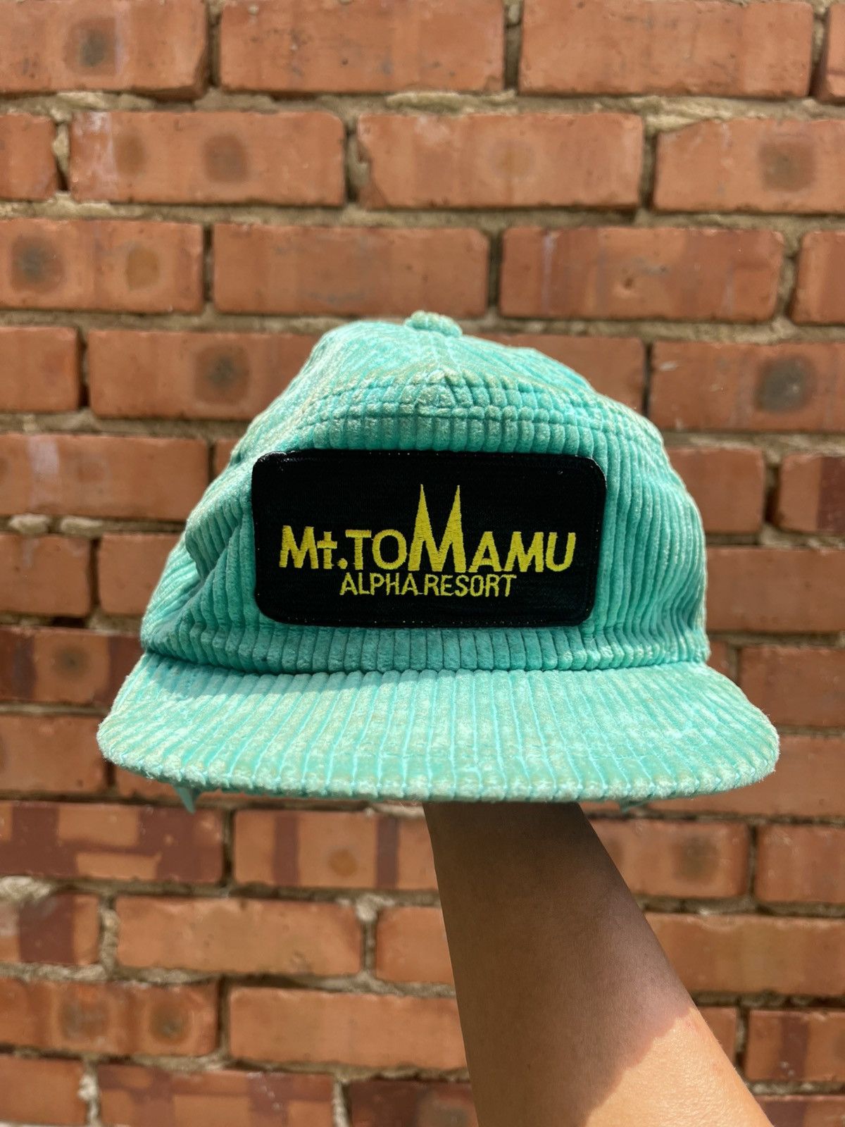 Japanese Brand Vintage Mt. TOMAMU Earflap Coduroy Style Cap Hat Size ONE SIZE - 2 Thumbnail