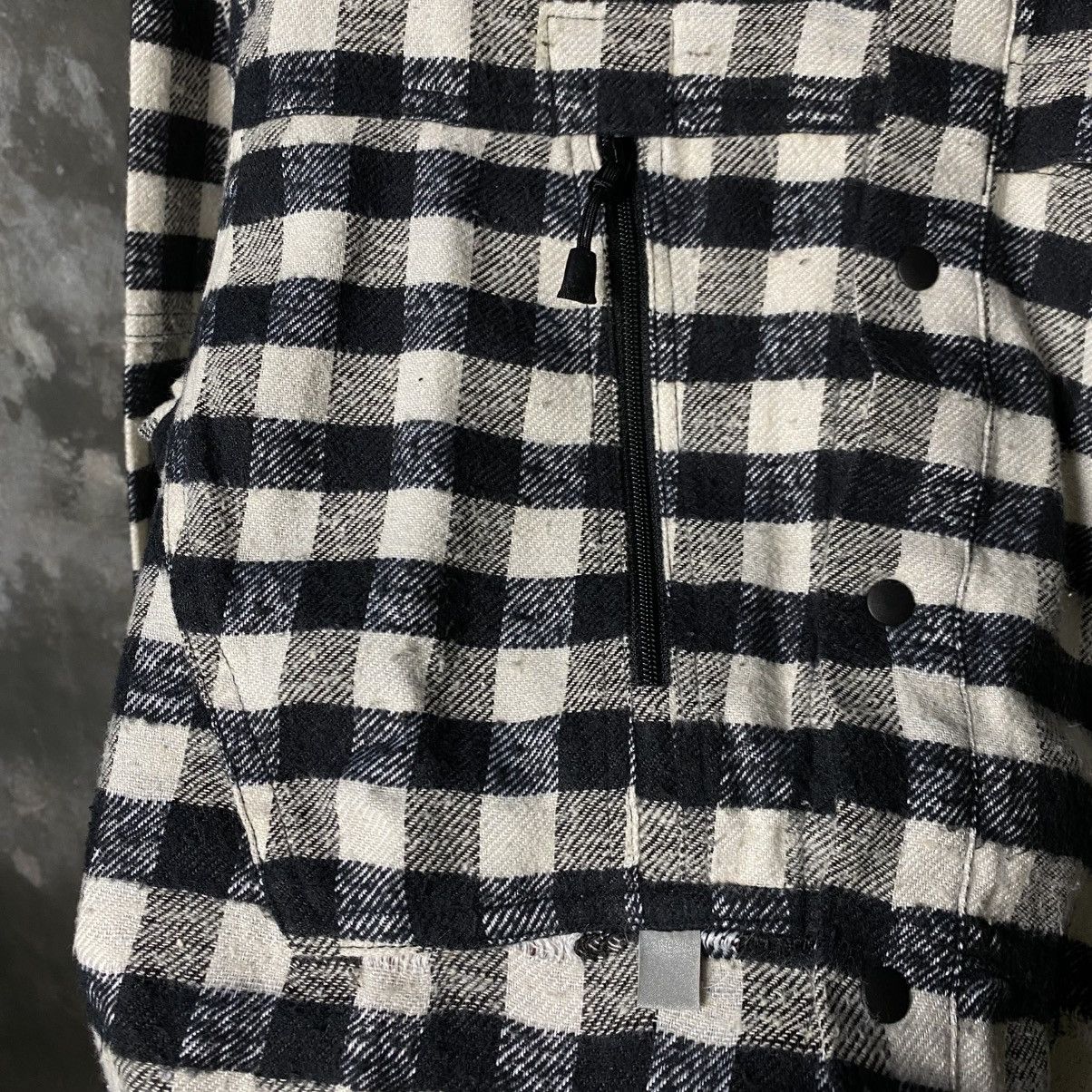 Designer × atmos atmos checkered plaid flannelshirt with pocket zipper Size US M / EU 48-50 / 2 - 5 Thumbnail